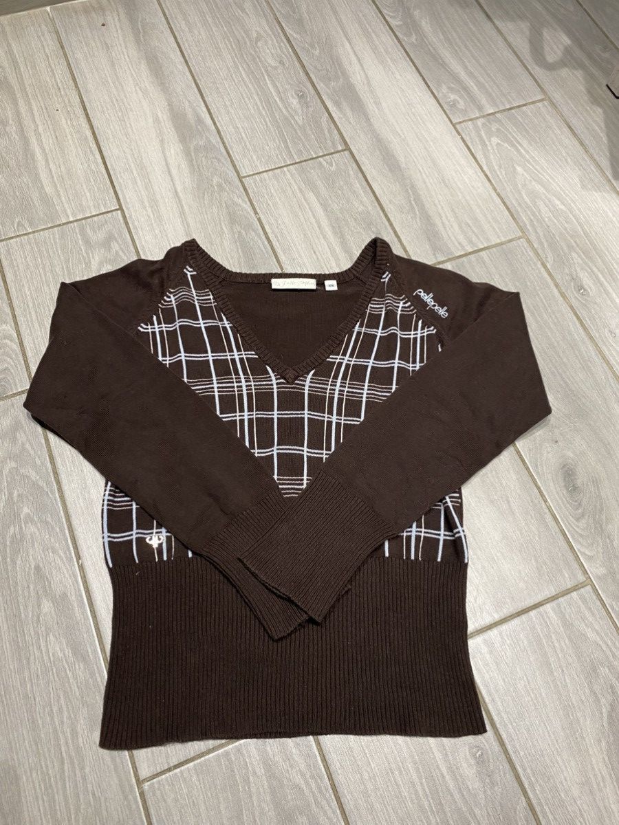 Blouse with metallic logo PELLE PELLE Y2K