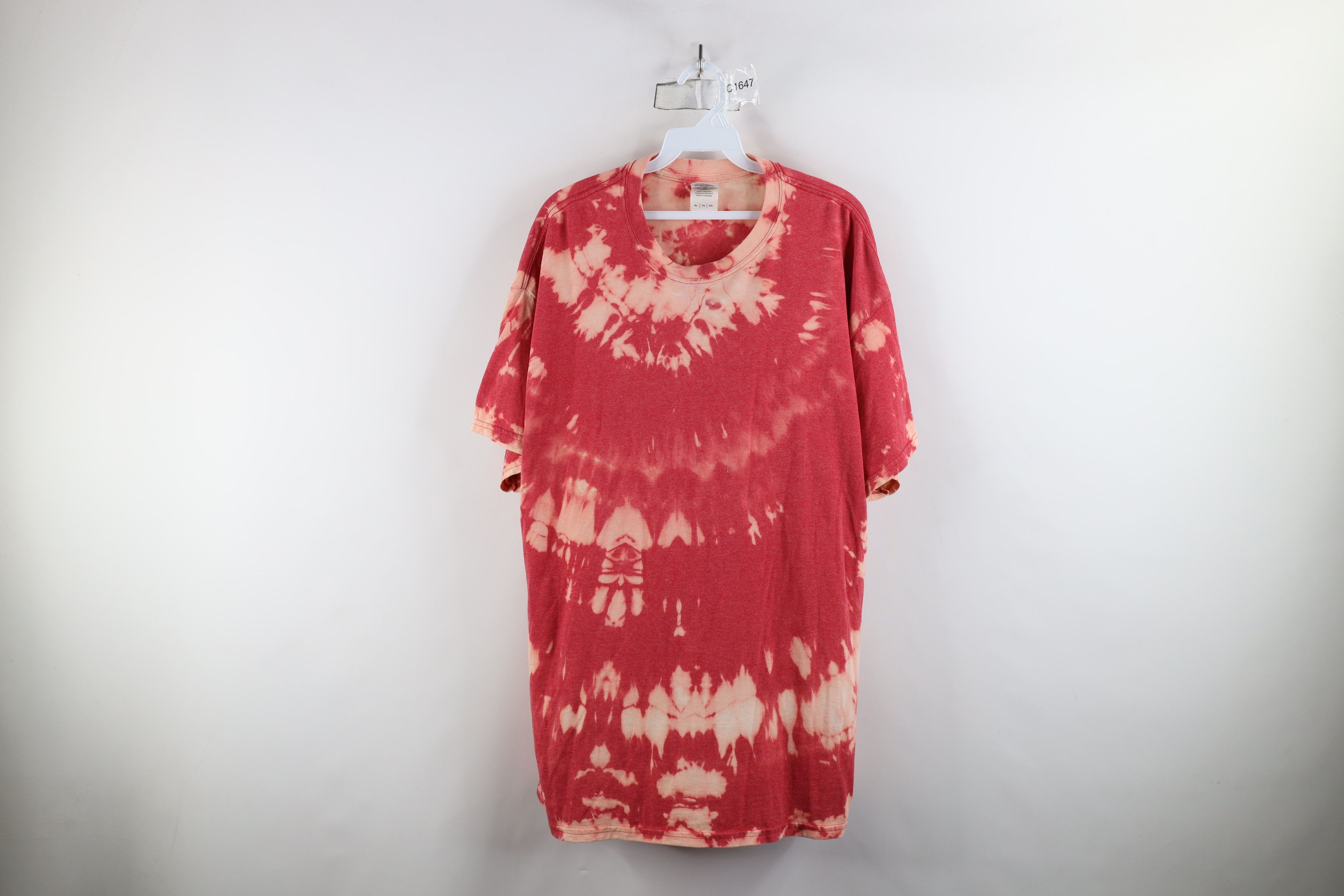 Vintage Vintage Y2K Streetwear Blank Acid Wash Short Sleeve T-Shirt Size US XL / EU 56 / 4 - 1 Thumbnail