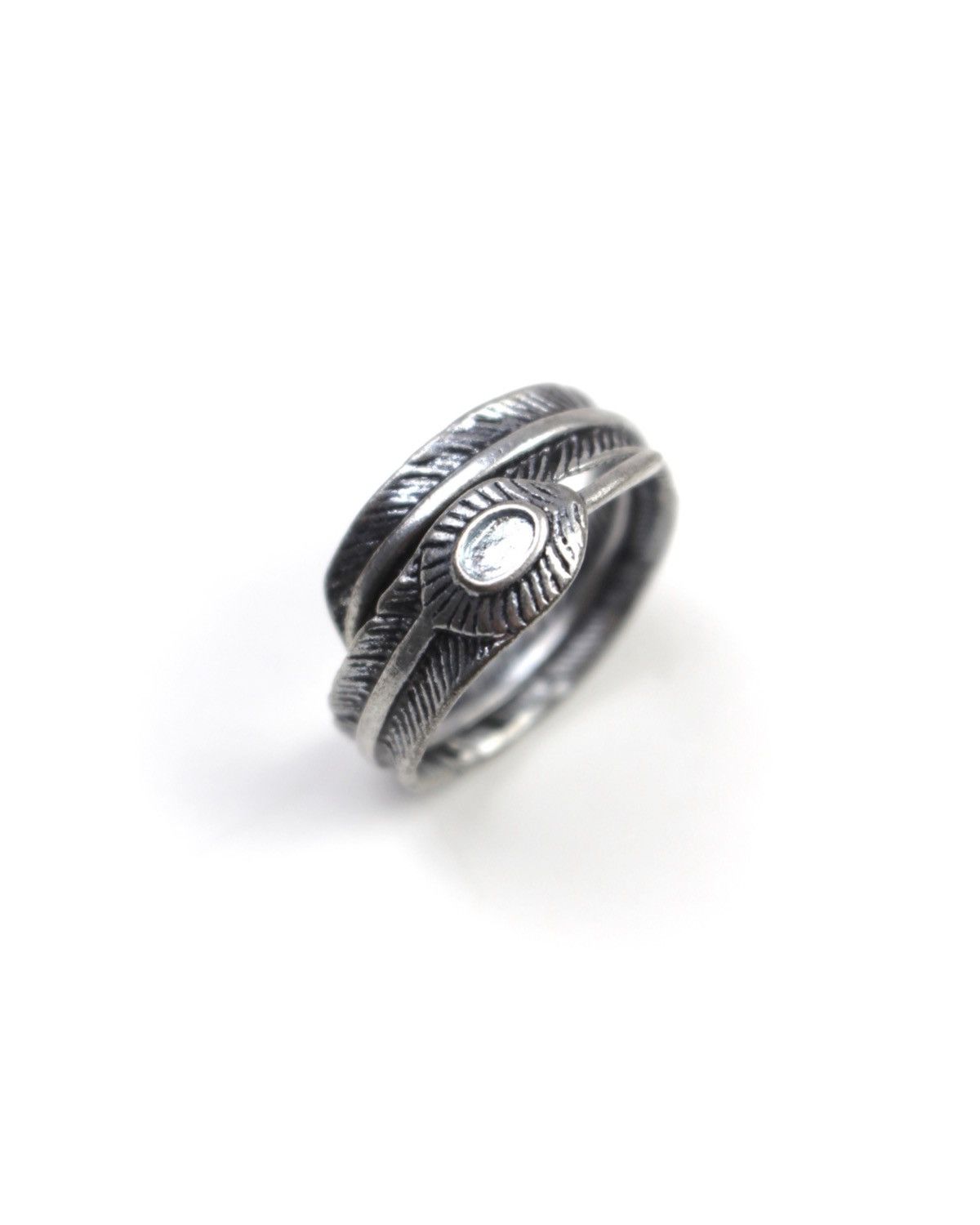 Native 2000S JAPANESE MADE ETERNAL FEATHER WRAP RING Size ONE SIZE - 5 Thumbnail