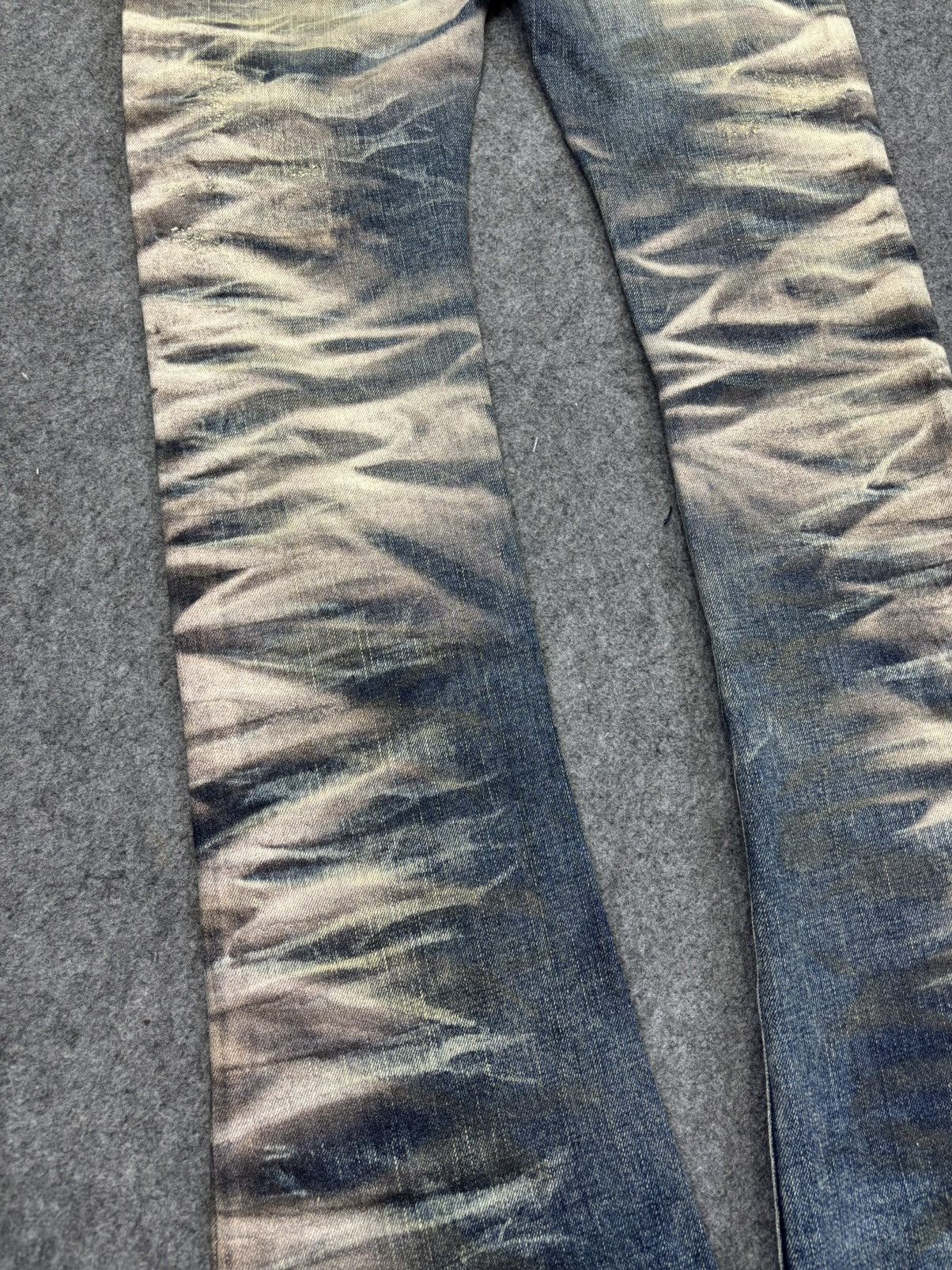 Tornado Mart 💥Archival Flare💥Rare Tornado Mart Deep Spray Denim K31 Size US 31 - 9 Thumbnail