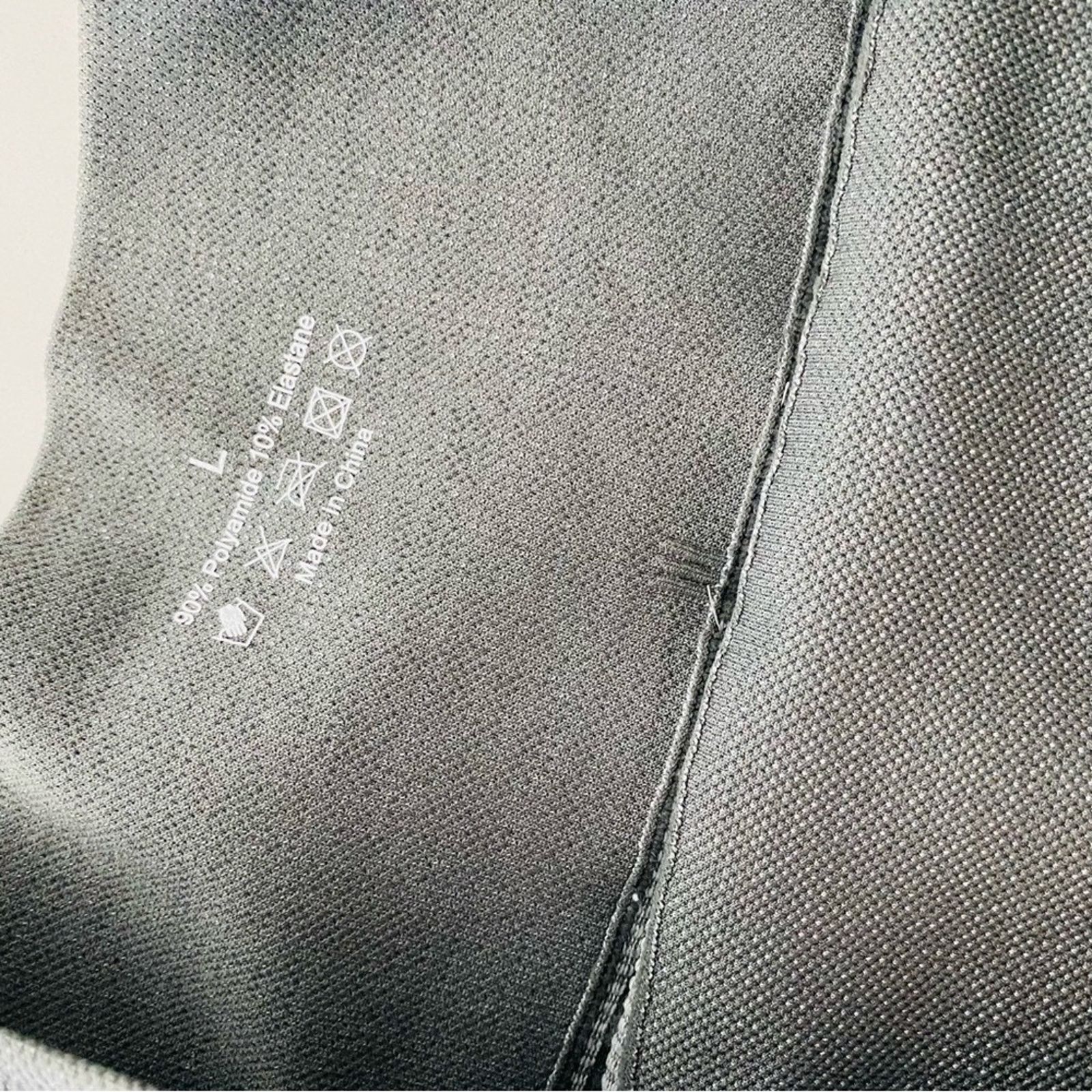 Nordstrom NEW Light Dark Grey Colorblock Stripe Knit High Rise Legging Size 26" / US 2 / IT 38 - 5 Thumbnail
