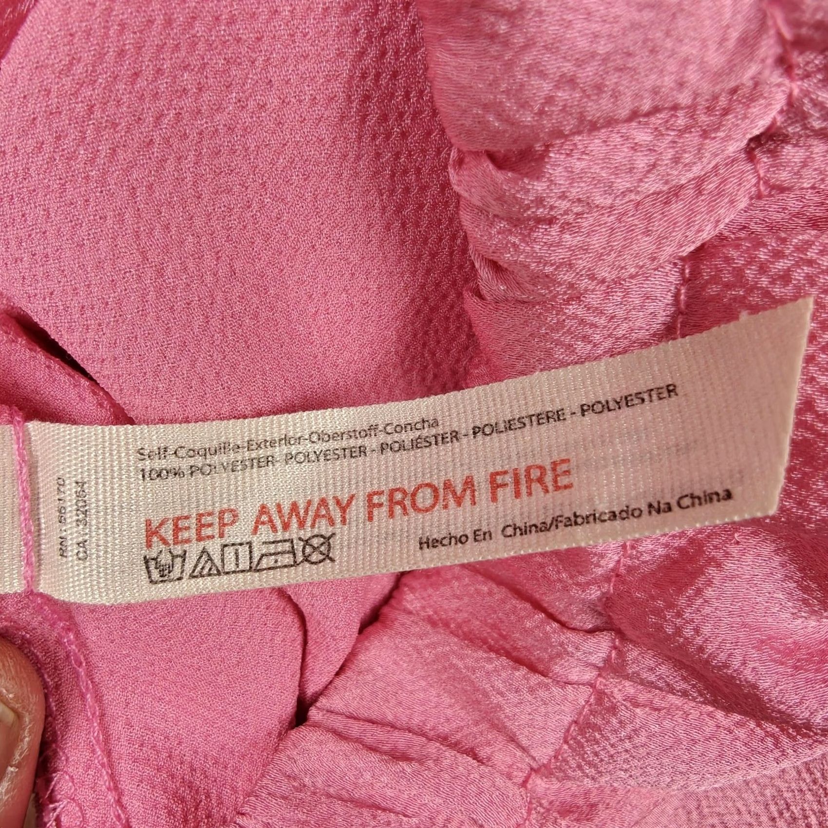 Free People Free People Intimately Pajama Set Womens XS Pink Satin Cami Ruffle Skirt Sleep Size 26" / US 2 / IT 38 - 5 Thumbnail