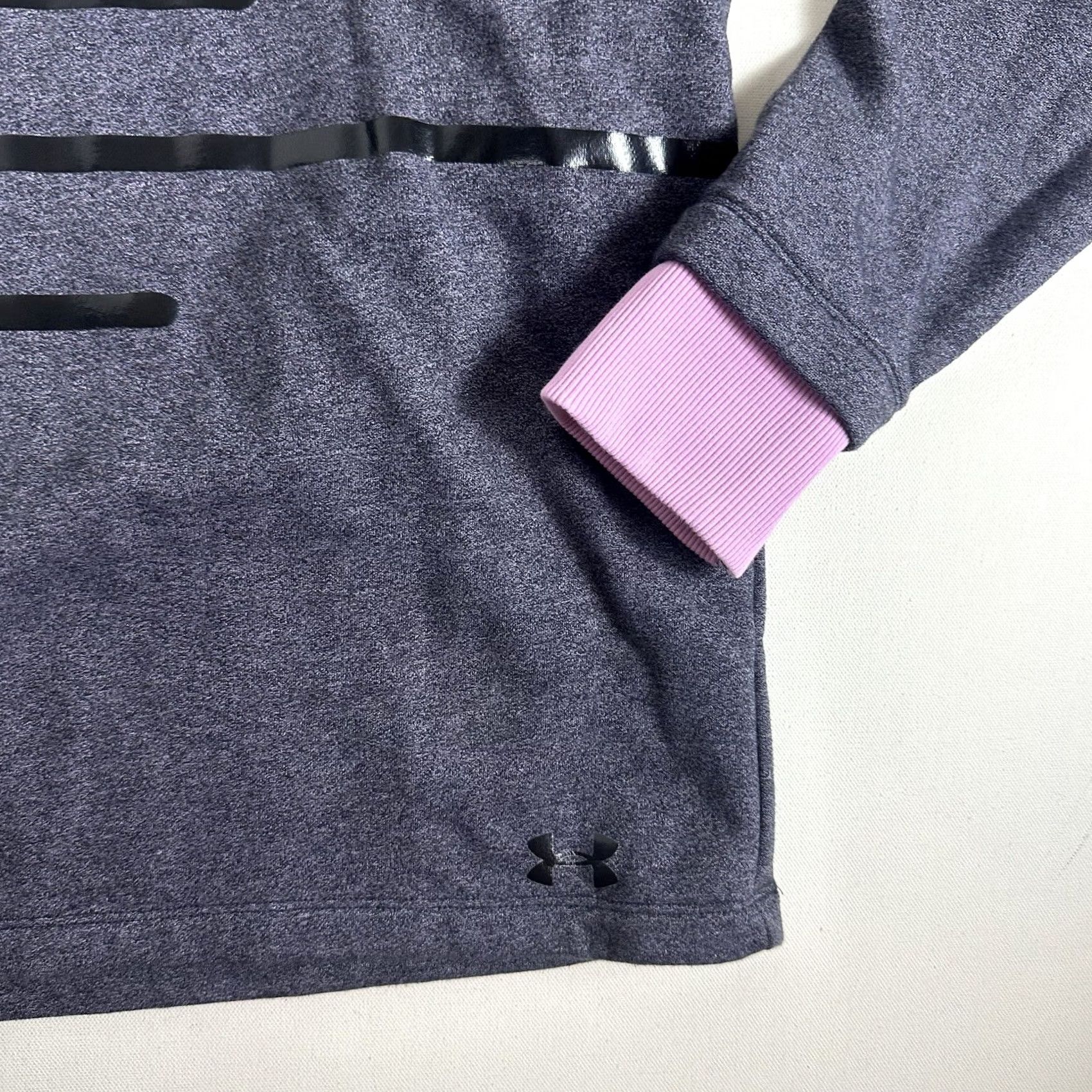 Under Armour Under Armour Threadborne Hoodie Sweatshirt Gray Women’s Medium Sweatshirt Gym Hoodie Size M / US 6-8 / IT 42-44 - 6 Thumbnail