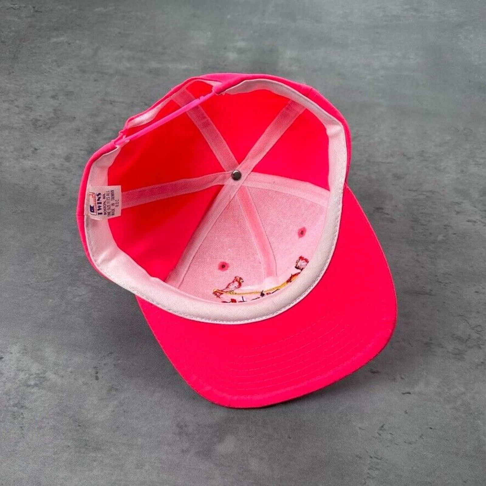 MLB Vintage St. Louis Cardinals MLB Baseball Twins Hot Pink Hat Size ONE SIZE - 7 Thumbnail