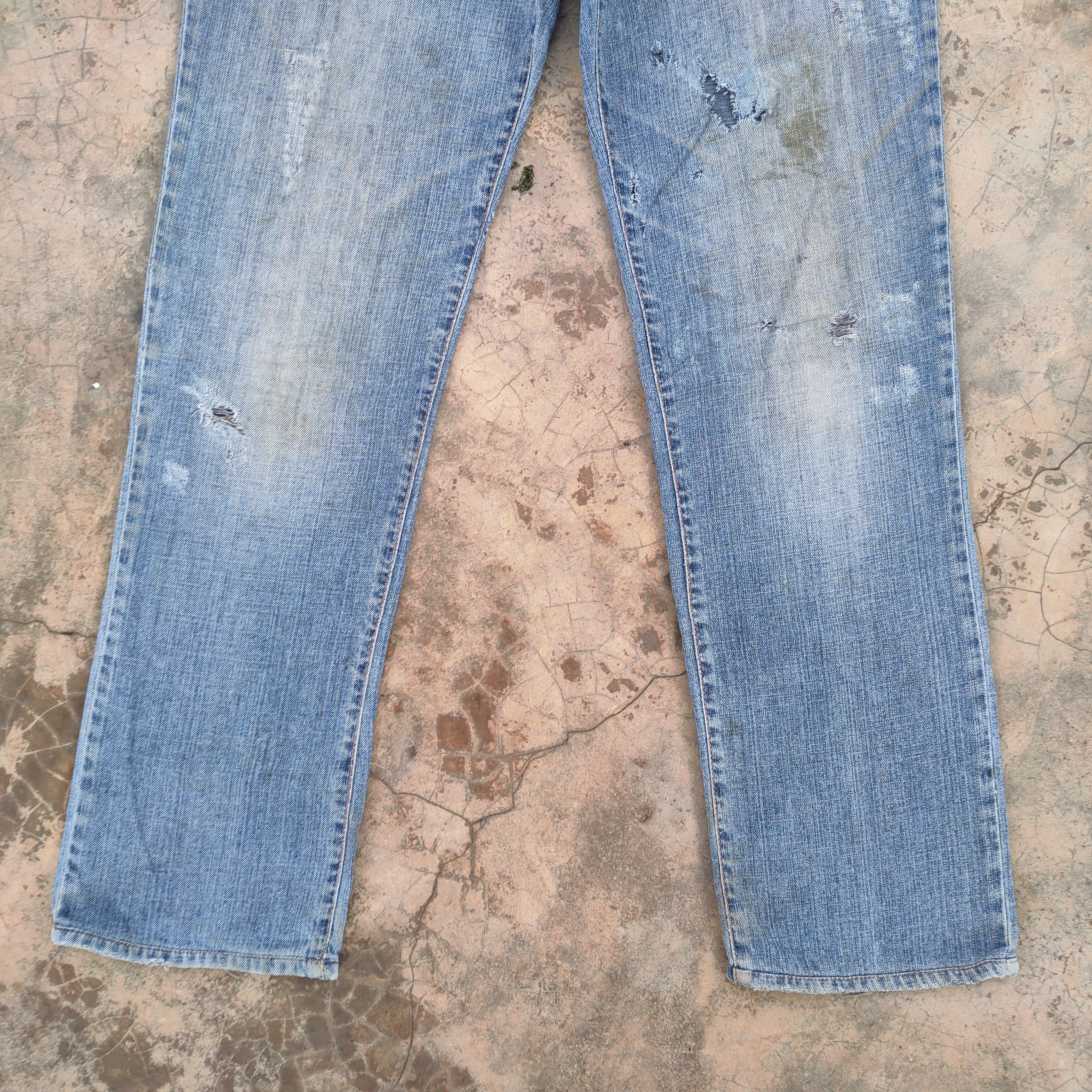 Jean VINTAGE DOLCE.&GABANA FADED DISTRESSED JEANS DENIM PANTS Size US 34 / EU 50 - 4 Thumbnail