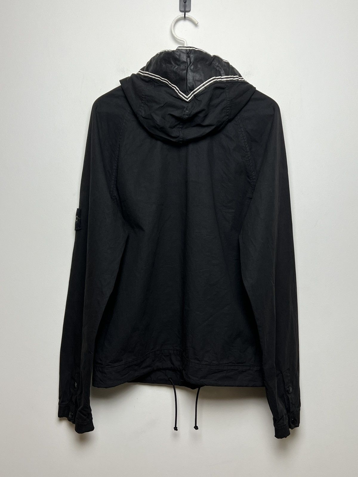 Stone Island Stone Island 2006 Laminated Cotton Hooded Jacket Size US M / EU 48-50 / 2 - 15 Thumbnail