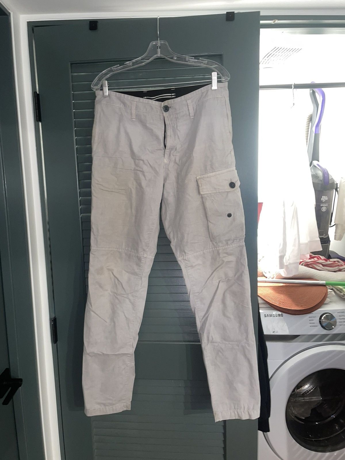 Stone Island Grey Cargos 32x32