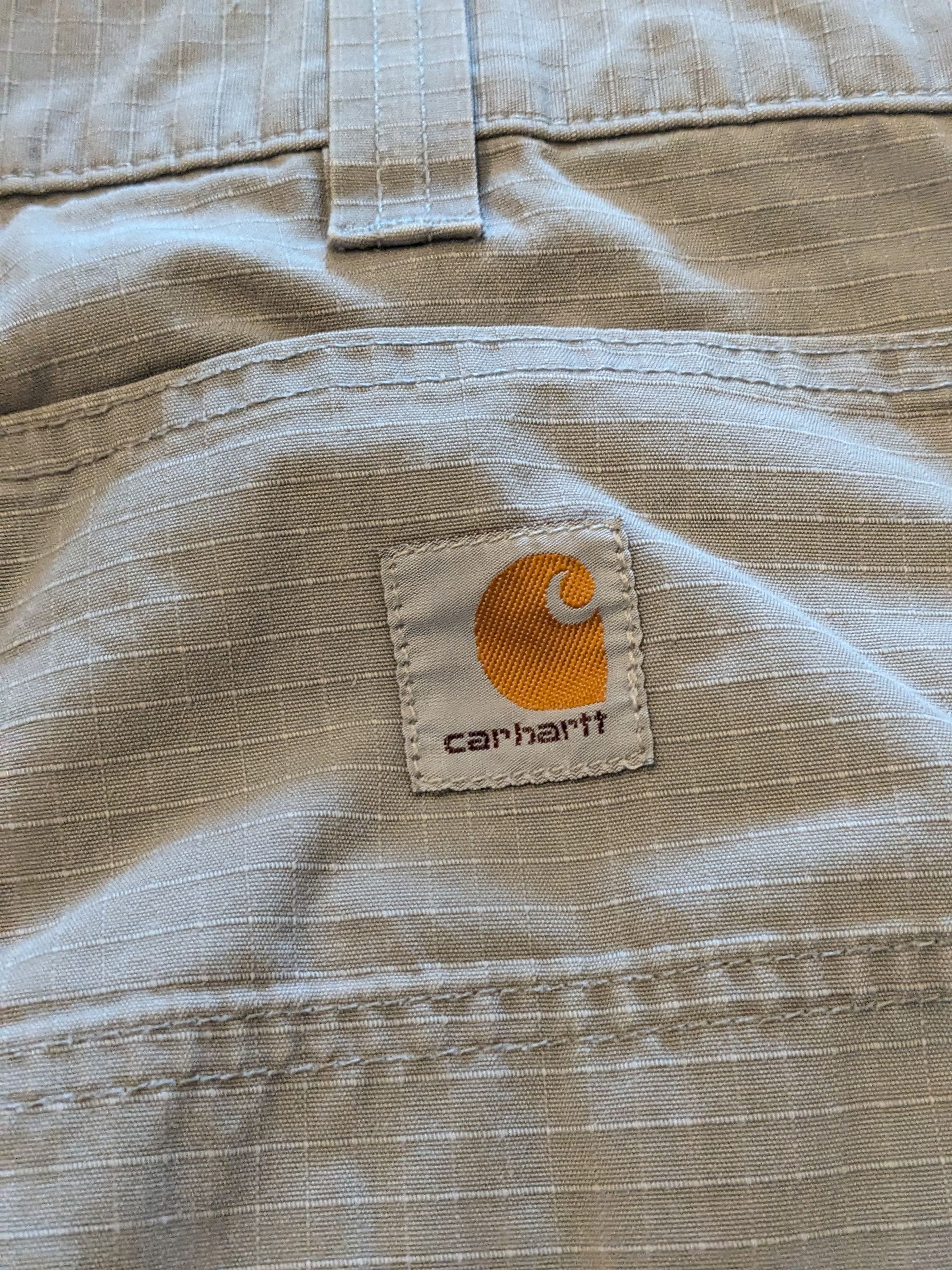 Carhartt × Designer Carhartt Relaxed Fit Gray Tan Size 38 Shorts Size US 38 / EU 54 - 2 Thumbnail