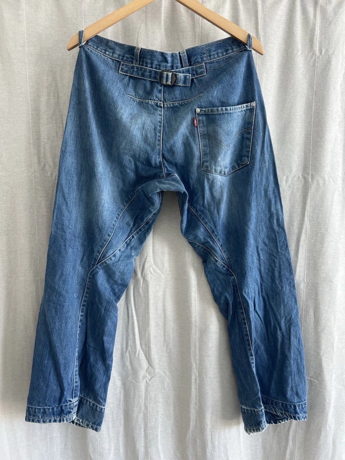 Levi's Levis Engineered Jeans Buckleback Tag W30 Actual 30x29 Size US 30 / EU 46 - 4 Thumbnail