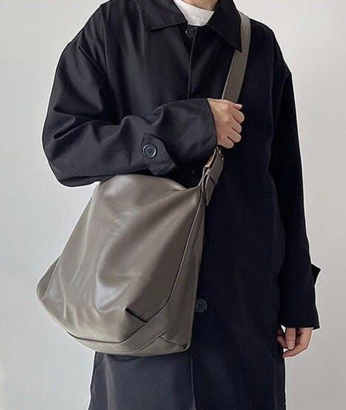 Other Fashion retro pu leather messenger bag vintage shoulder bag Size ONE SIZE - 1 Thumbnail