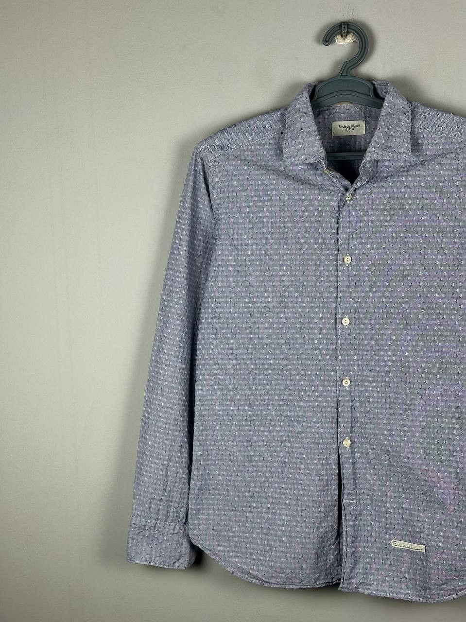 Tintoria Mattei Vintage 00s Tintoria Mattei 954 shirt Italy Slim y2k Size US M / EU 48-50 / 2 - 2 Thumbnail