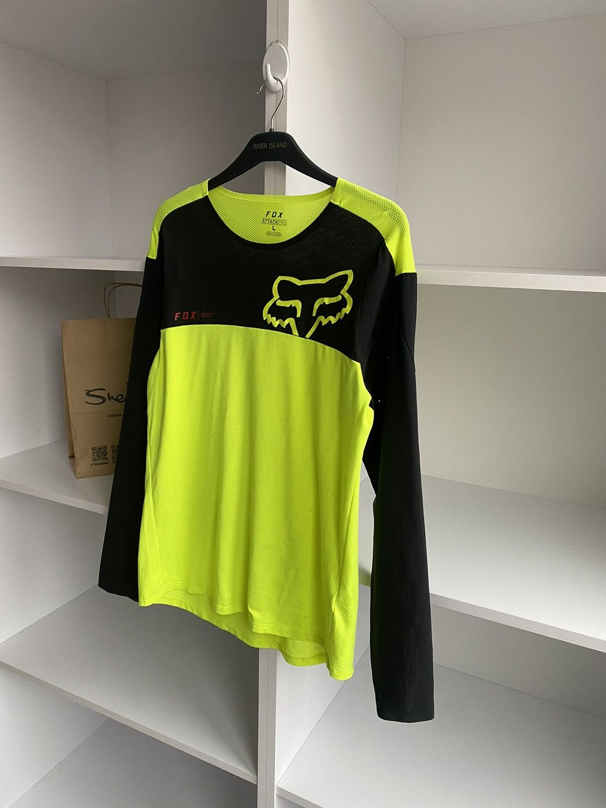 Fox Racing × Vintage Vintage Fox Attack Pro Long Sleeve Tee Size US L / EU 52-54 / 3 - 3 Thumbnail
