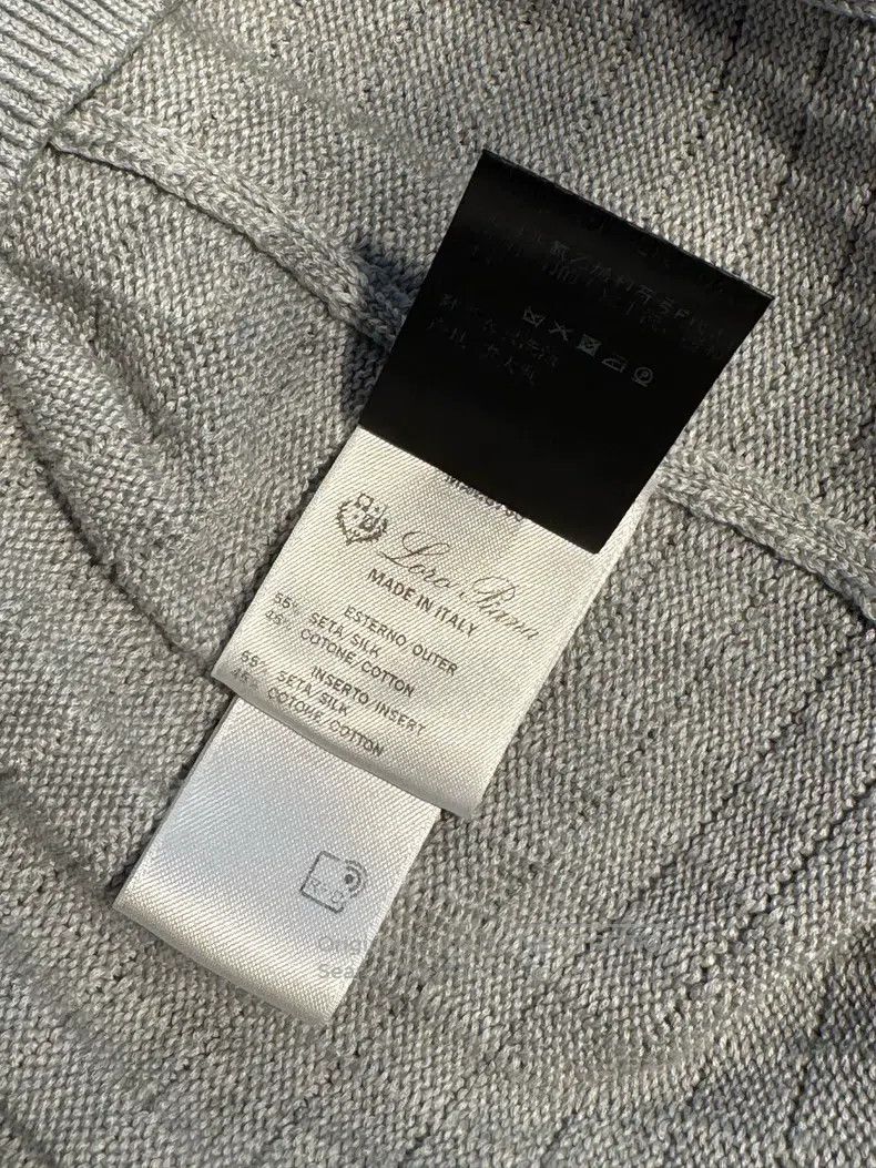 Loro Piana Loro Piana Silk Blended Hooded Zip Leisure Sweater Jacket Size S / US 4 / IT 40 - 9 Thumbnail