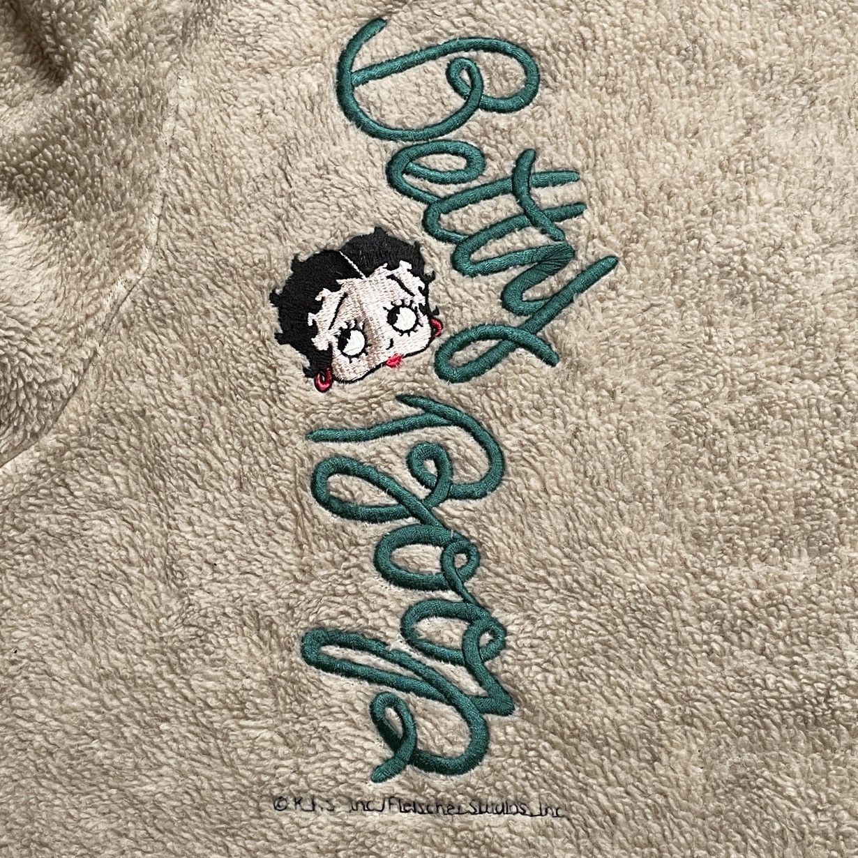 Vintage Vintage Cartoon Movie Betty Boop Fleece Sweatshirt 1990s Size US L / EU 52-54 / 3 - 9 Thumbnail