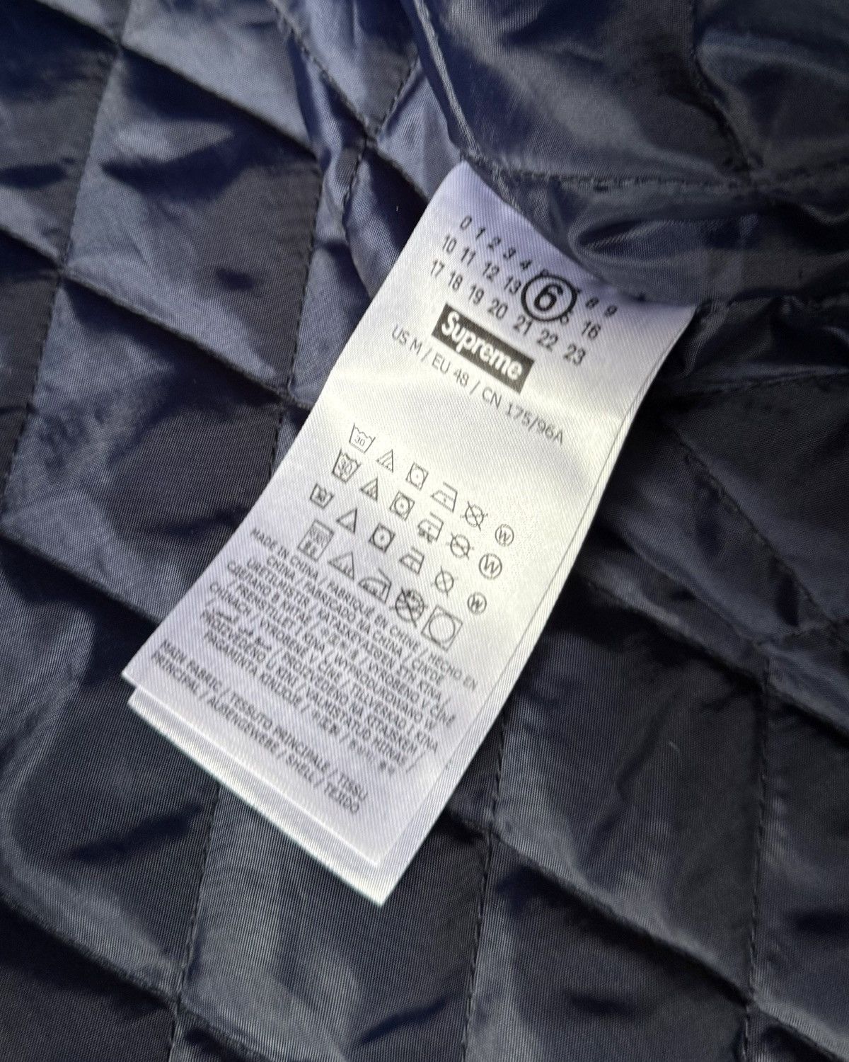Maison Margiela × Supreme Padded long sleeve button up Size US M / EU 48-50 / 2 - 7 Thumbnail