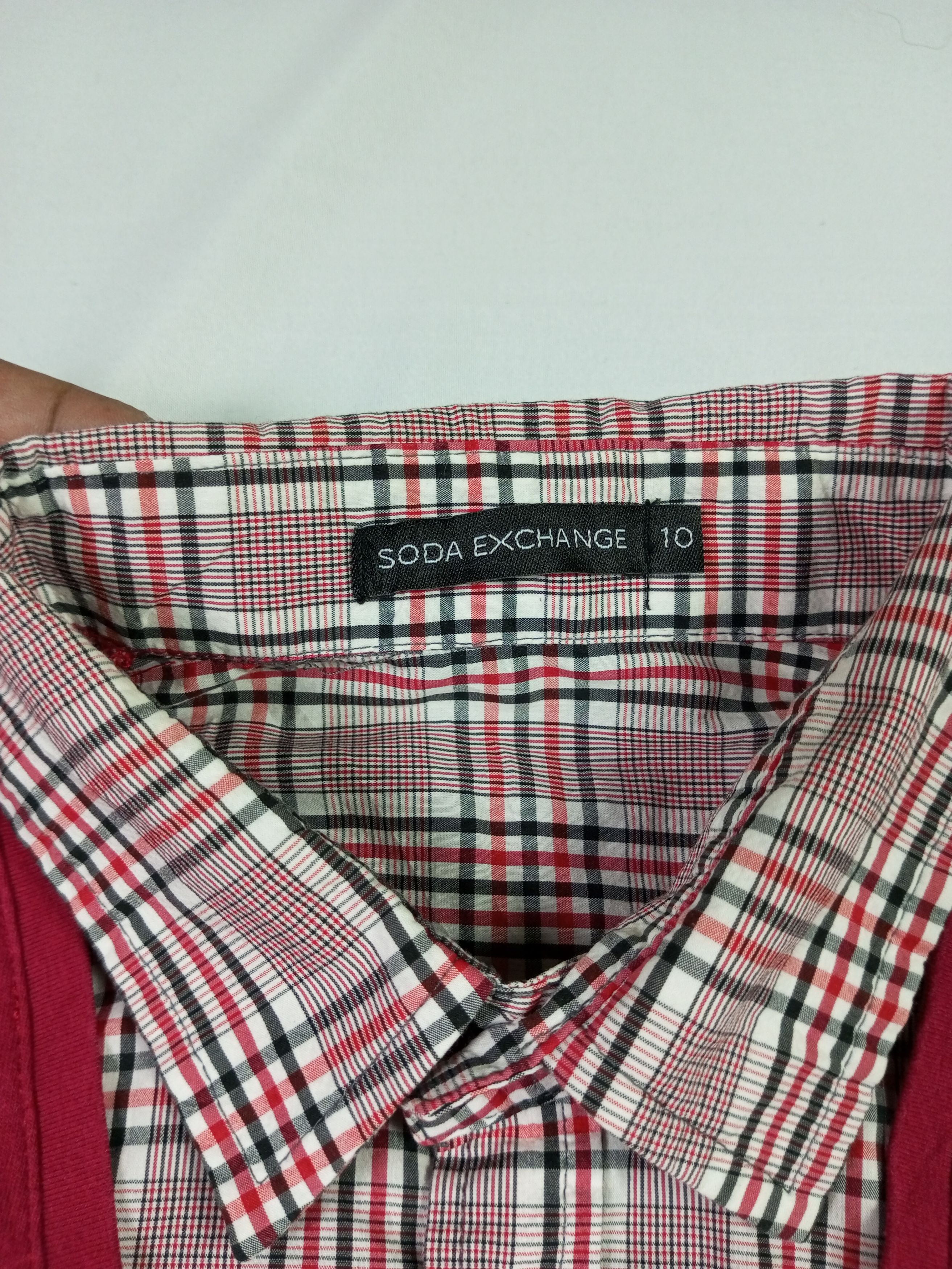 Japanese Brand Soda Exchange Millenial Style Double layer Oxford longsleeve Size US L / EU 52-54 / 3 - 12 Thumbnail
