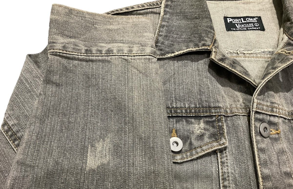 Hysteric Glamour × If Six Was Nine × Japanese Brand 🔥 Japanese Archived Point Loma Vintage Rusty Denim Jacket Size US L / EU 52-54 / 3 - 4 Thumbnail
