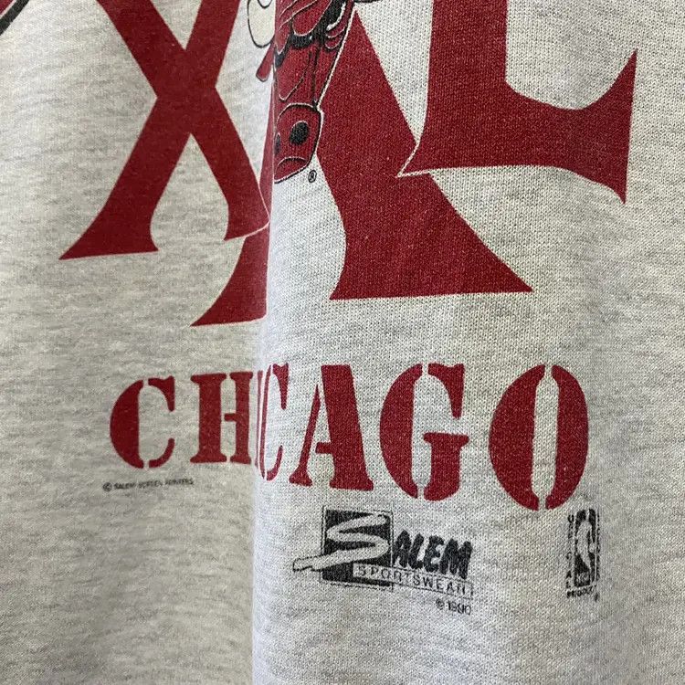 NBA × Vintage Chicago Bull Sweatshirt Vintage 90's Size US L / EU 52-54 / 3 - 2 Thumbnail