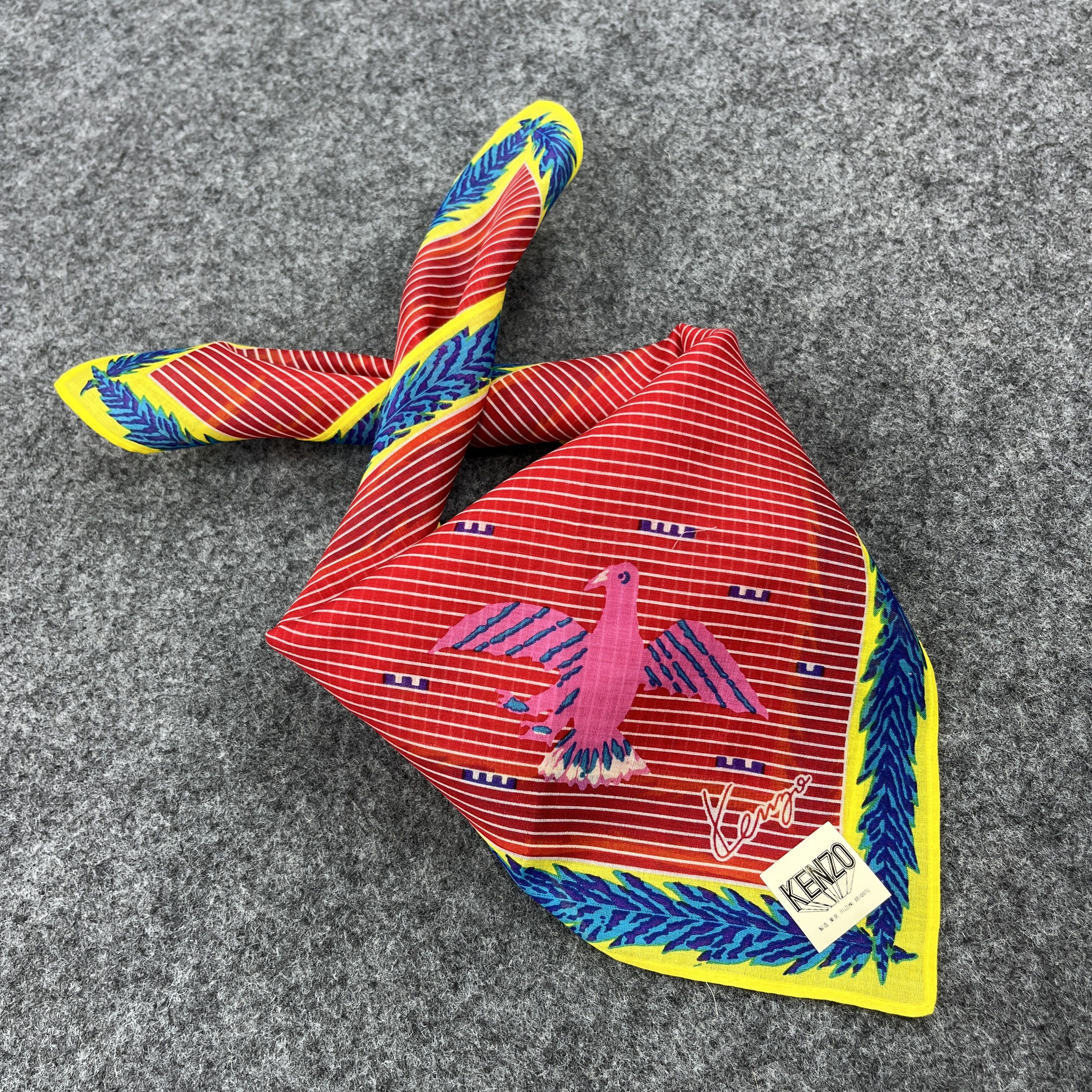 Kenzo Kenzo Handkerchief / Bandana / Neckerchief B606 Size ONE SIZE - 9 Thumbnail