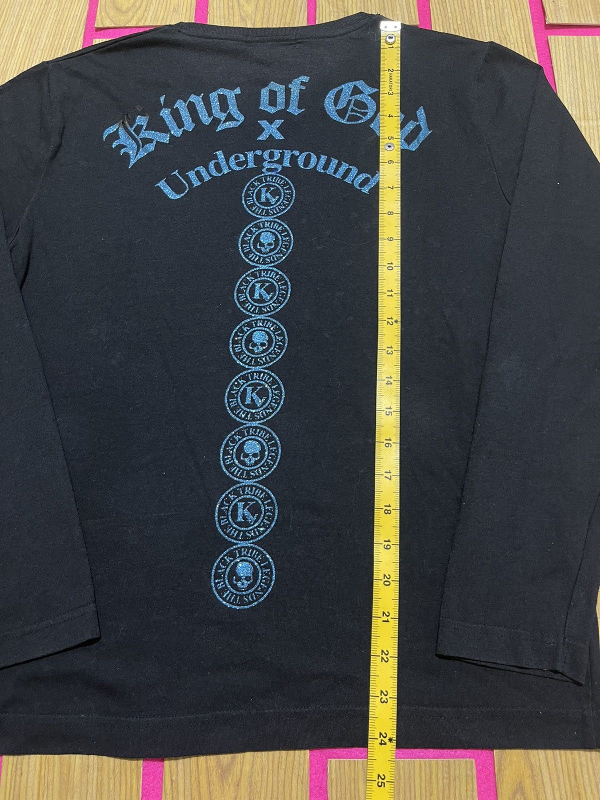 If Six Was Nine Y2K KING OF GOD long sleeve tshirt Size US L / EU 52-54 / 3 - 12 Thumbnail