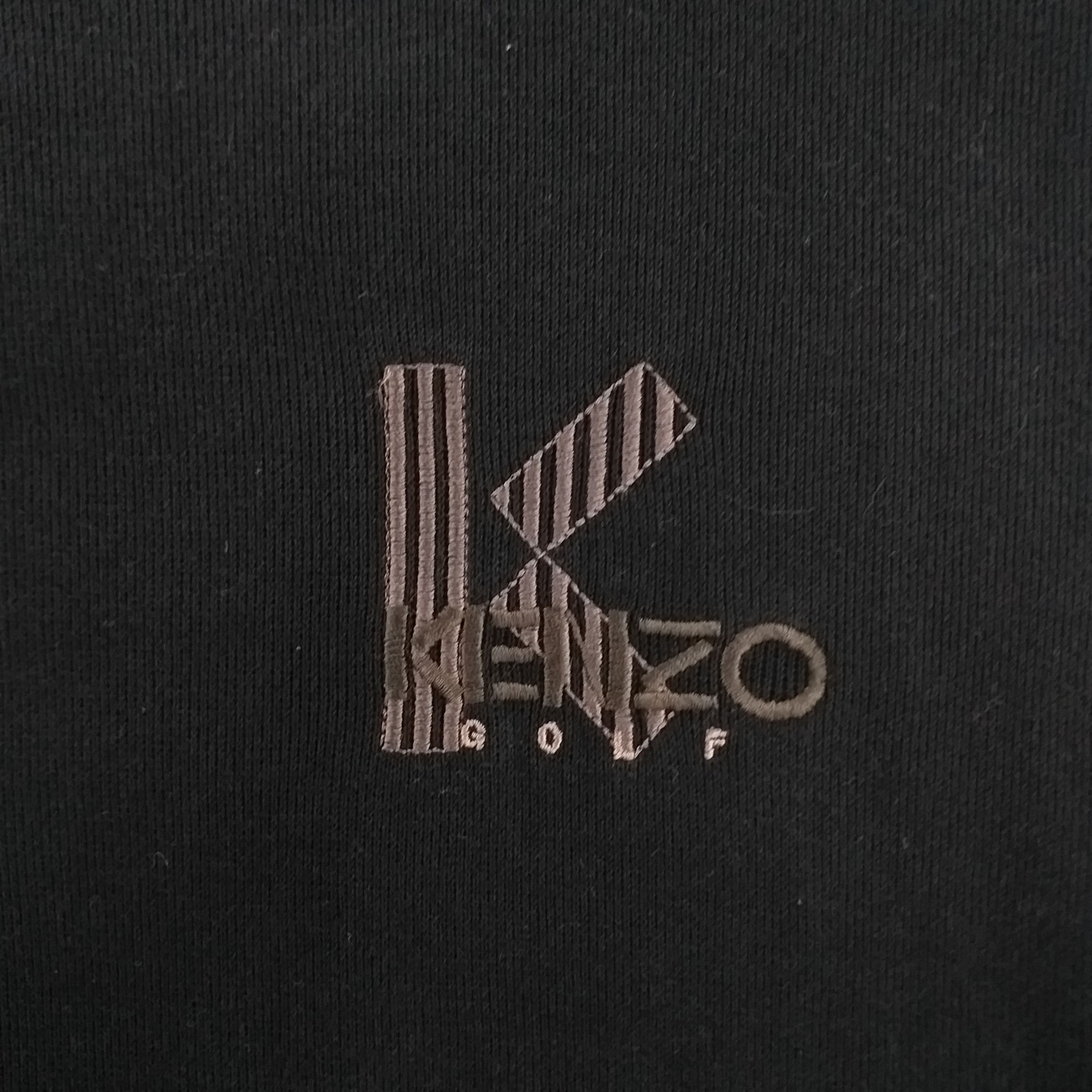 Japanese Brand Vintage Kenzo Golf Embroidery Sweatshirt Large Size -SW032 Size US L / EU 52-54 / 3 - 4 Thumbnail