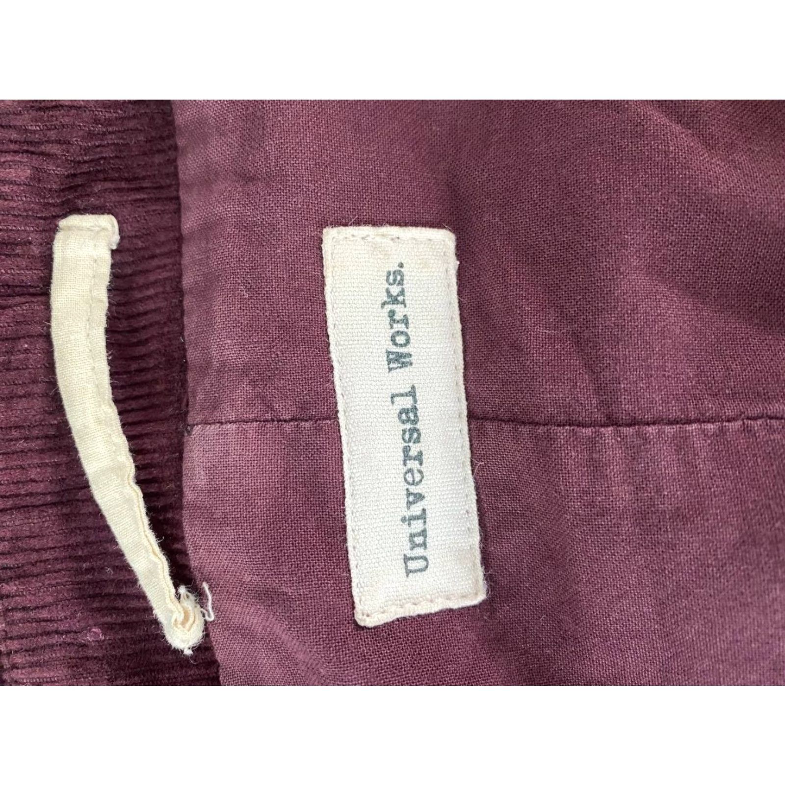 Universal Works Universal Works Blazer Coat Burgundy Corduroy Long Sleeve Jacket Mens Regular Sized Blazer Size US M / EU 48-50 / 2 - 3 Thumbnail