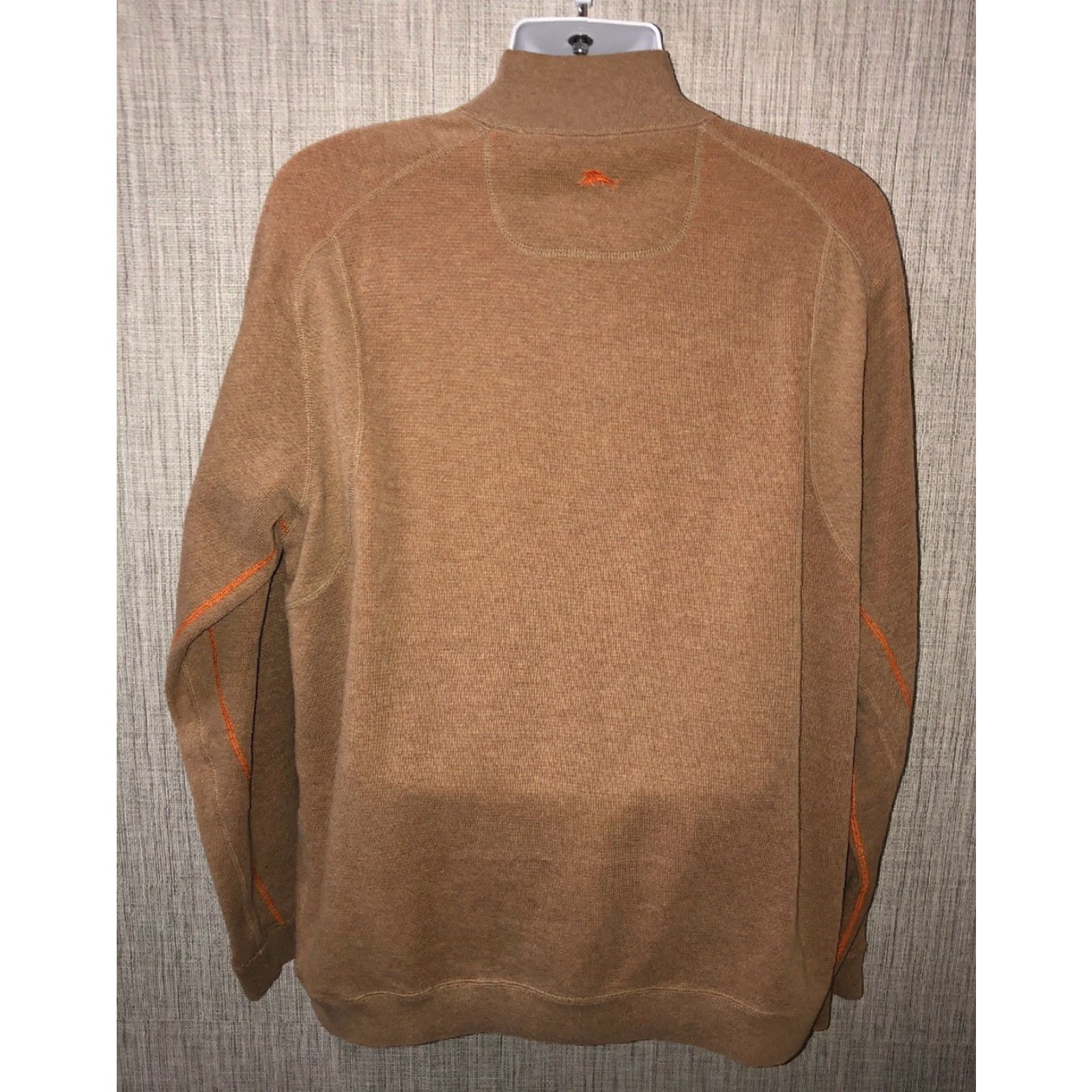 Tommy Bahama Tommy Bahama Mens 1/2 Zip REVERSIBLE Pullover Sweater L Beige Size L Mens Size US L / EU 52-54 / 3 - 4 Thumbnail