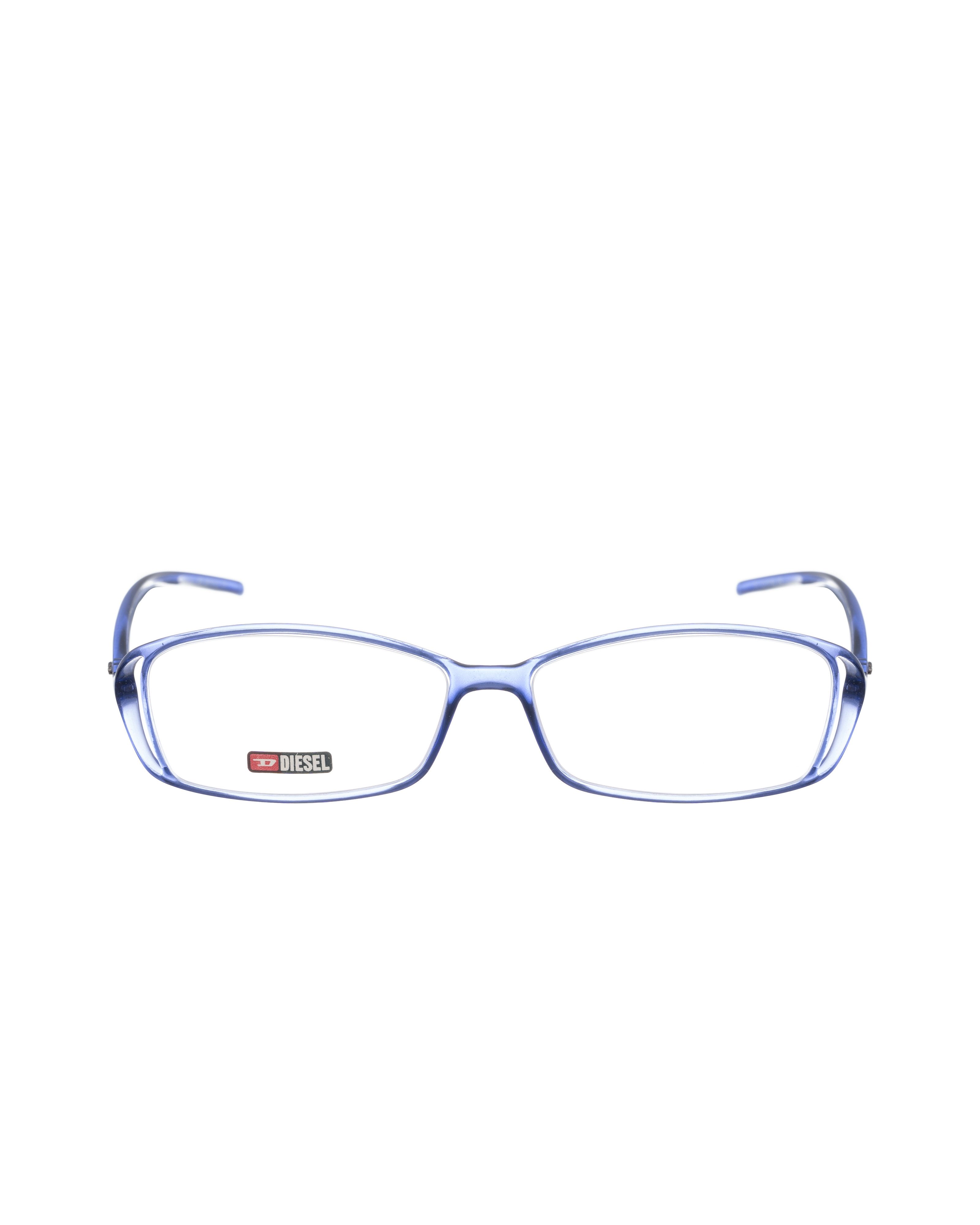 Diesel Diesel '00s Thin Plastic Violet Navy Blue Glasses Size ONE SIZE - 1 Thumbnail