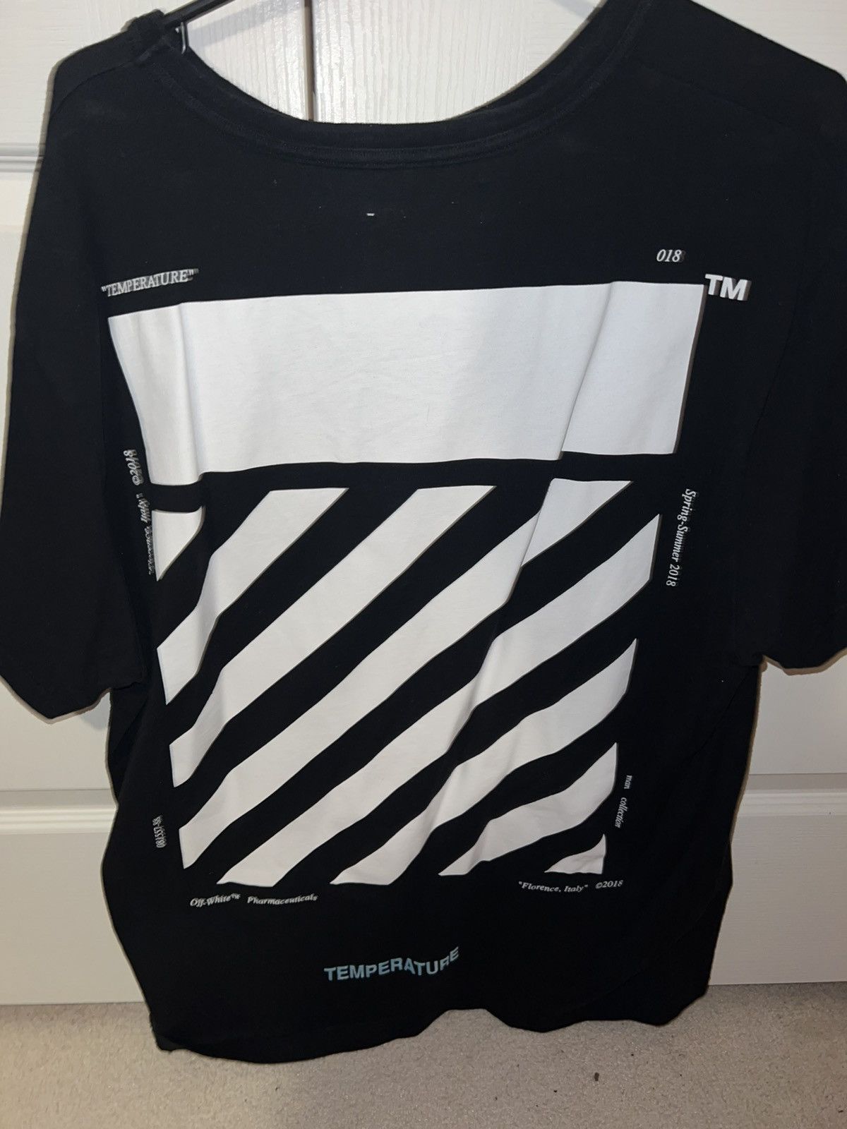 Off-White Off White Temperature shirt Size US M / EU 48-50 / 2 - 2 Thumbnail