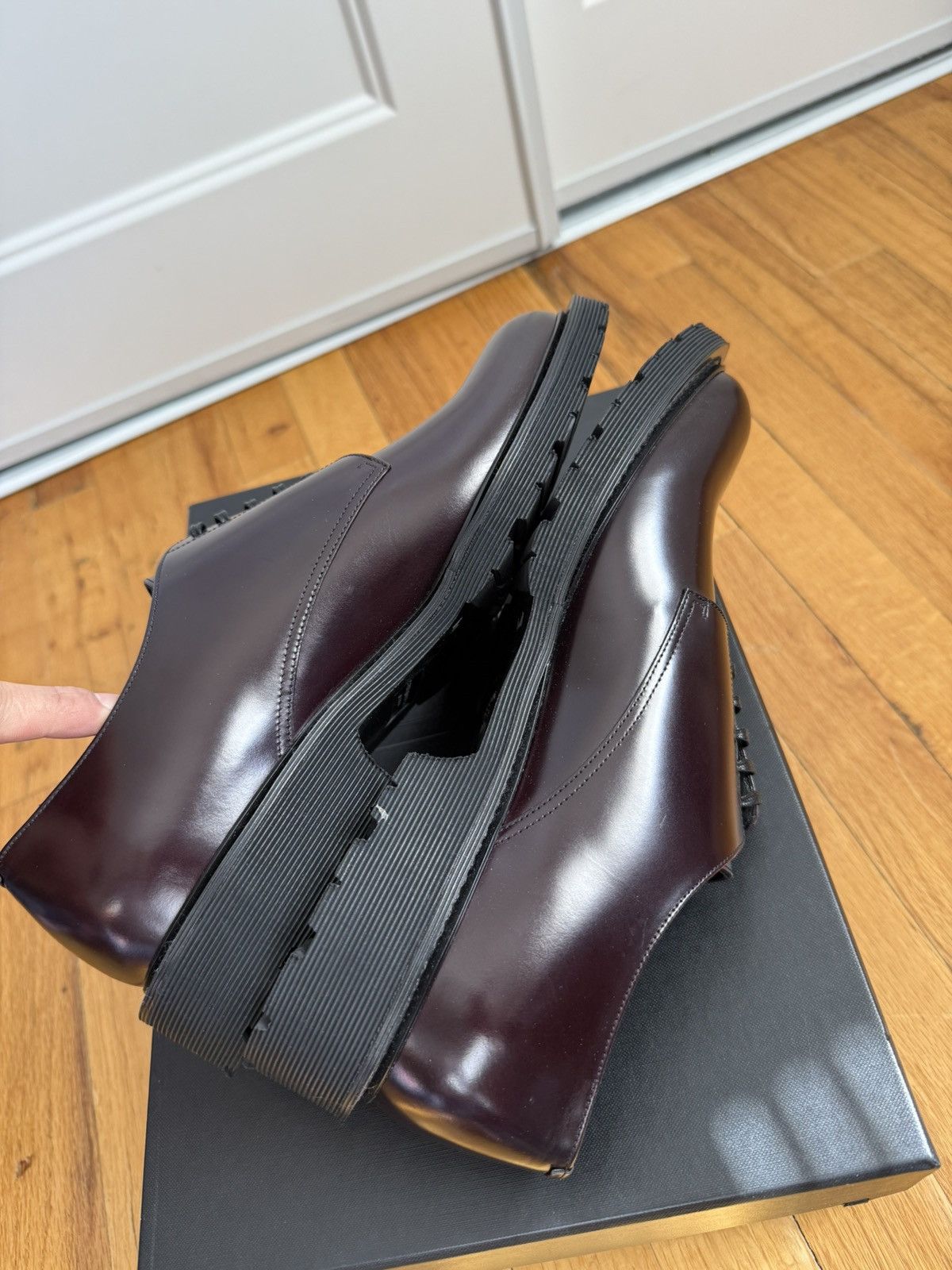 Saint Laurent Paris Saint Laurent Arm Derby Loafer Size US 10 / EU 43 - 8 Thumbnail