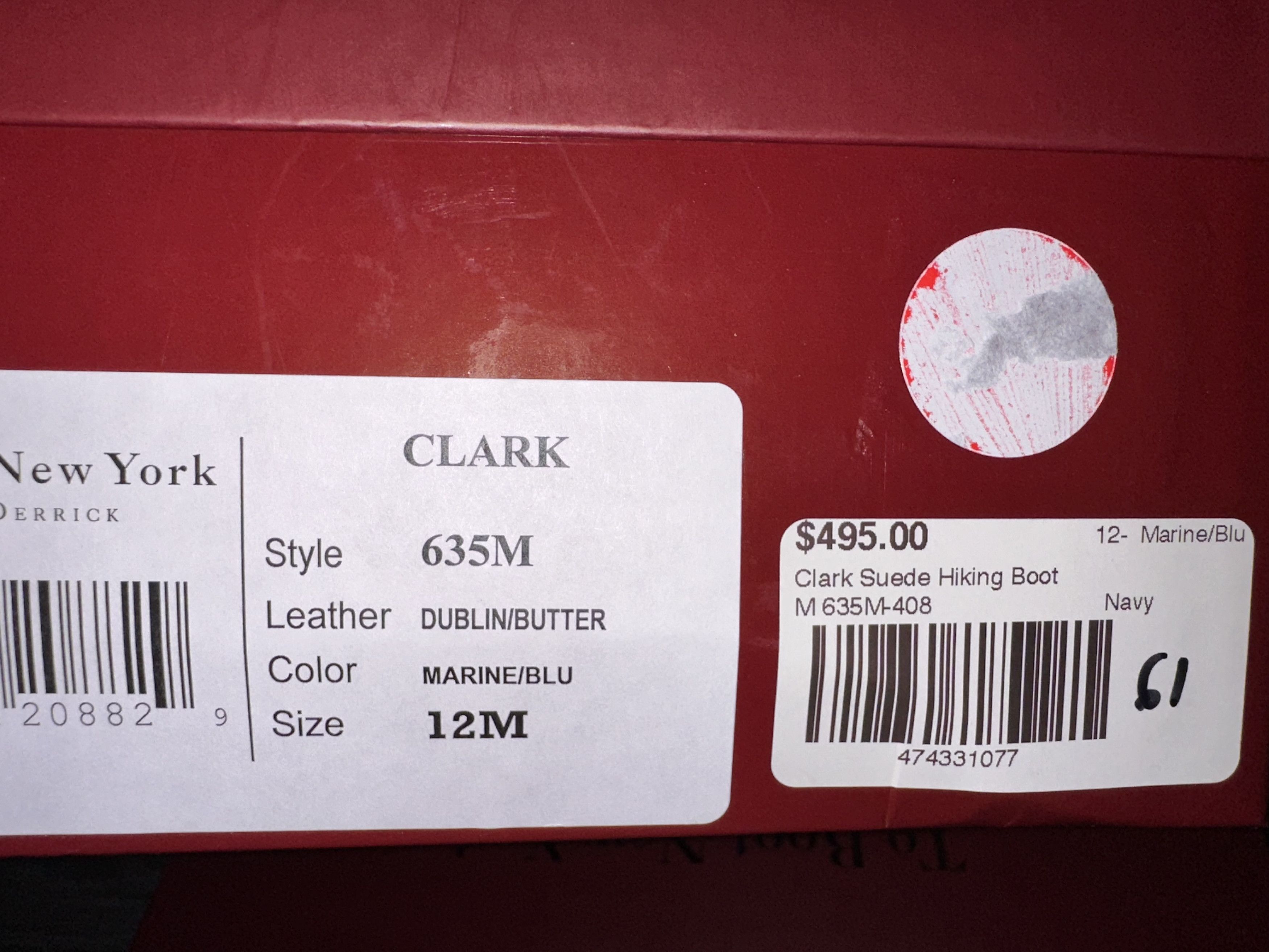 To Boot New York To Boot New York Clark Suede Hiking Boots $495 size 12(45) Size US 12 / EU 45 - 14 Thumbnail