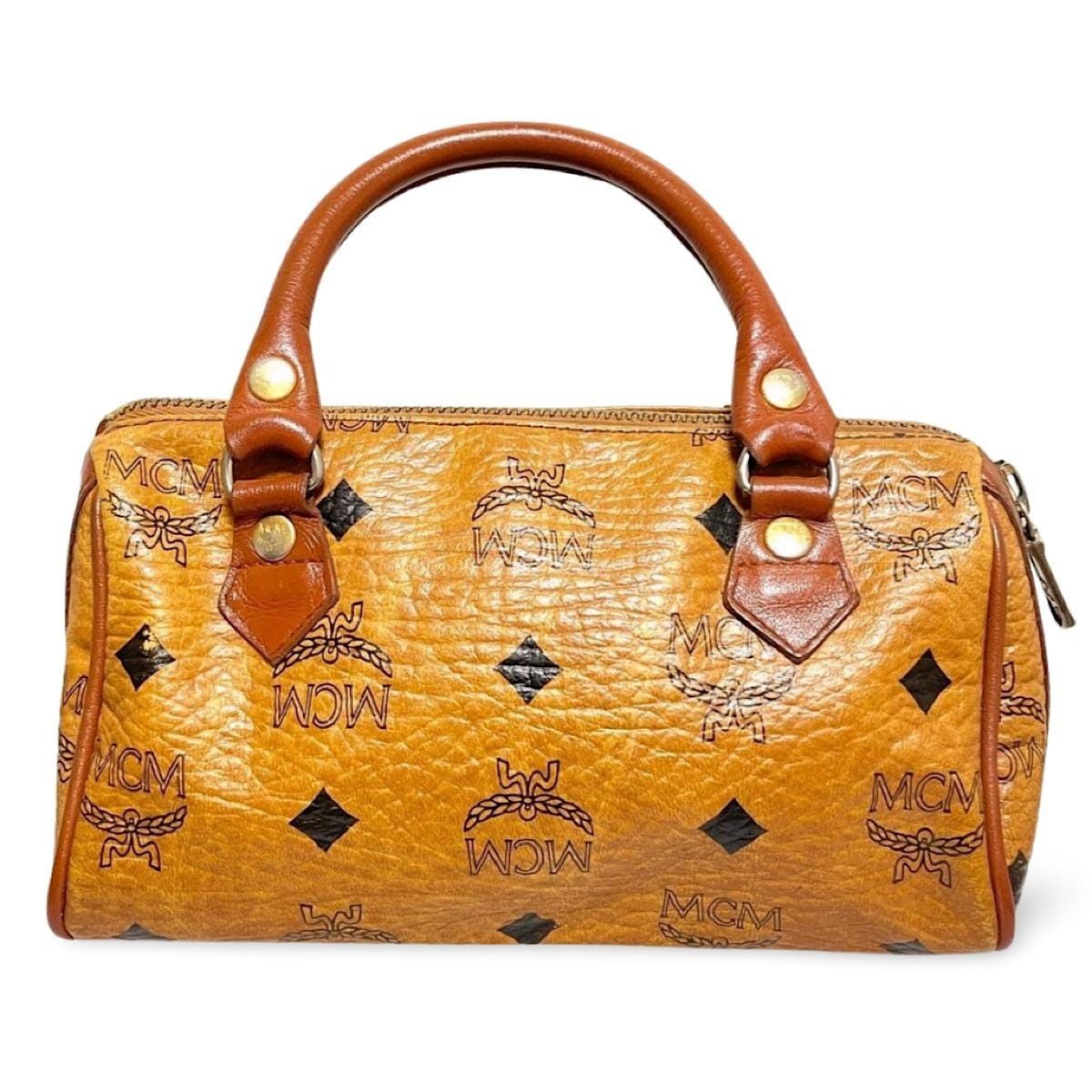 MCM Vintage MCM classic brown monogram mini speedy bag. Size ONE SIZE - 2 Thumbnail