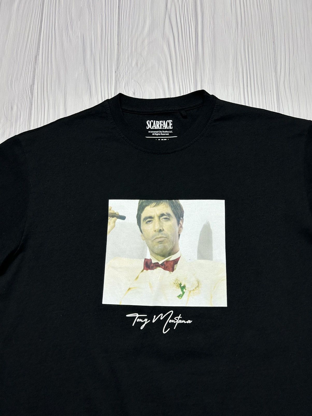 Vintage Scarface Tony Montana Big Logo T-Shirt Size US M / EU 48-50 / 2 - 5 Thumbnail