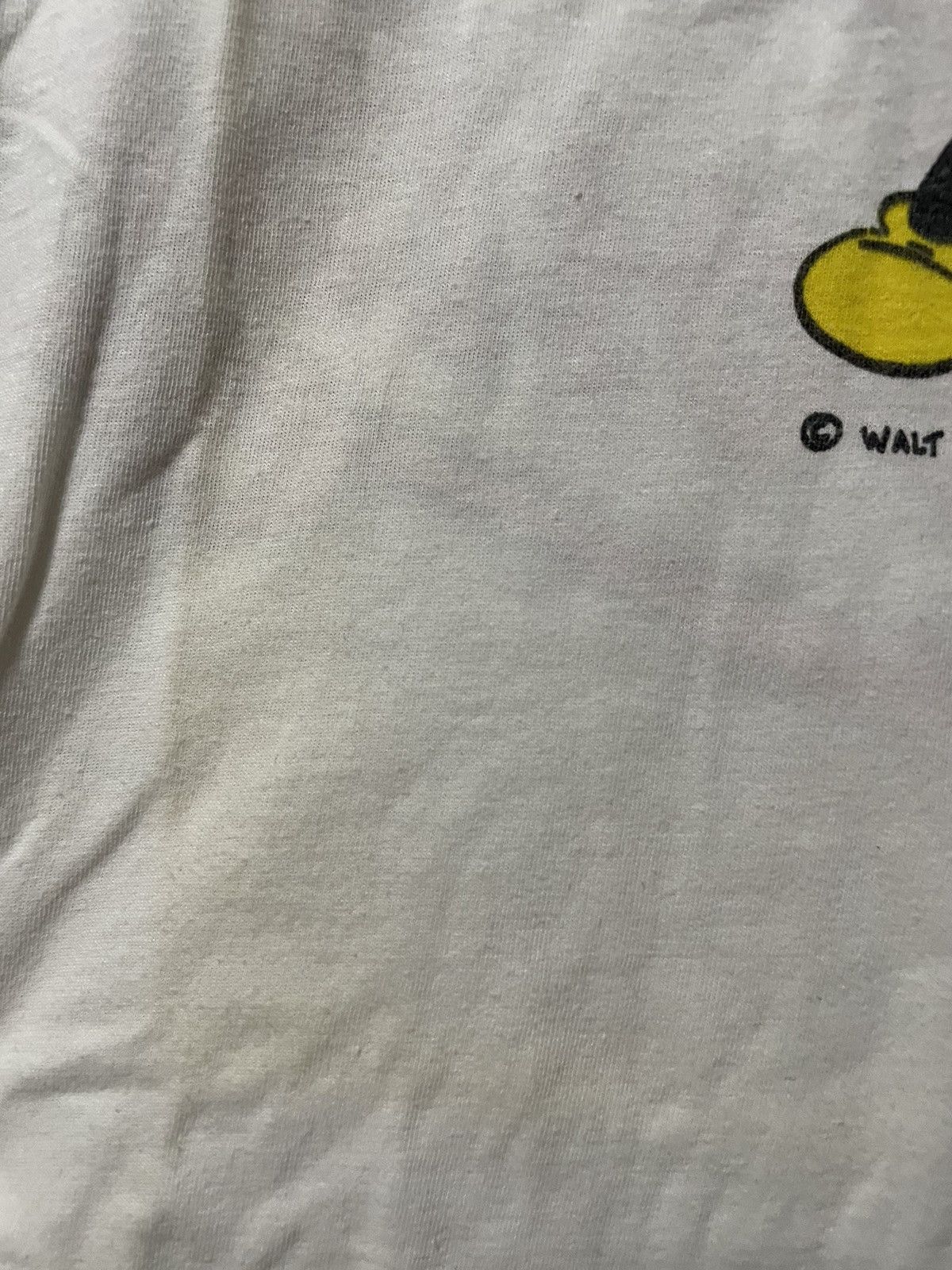 Disney × Mickey Mouse × Vintage 80s Vintage Disney Designs Mickey Mouse GYM Cartoon T-Shirt Size US M / EU 48-50 / 2 - 7 Thumbnail