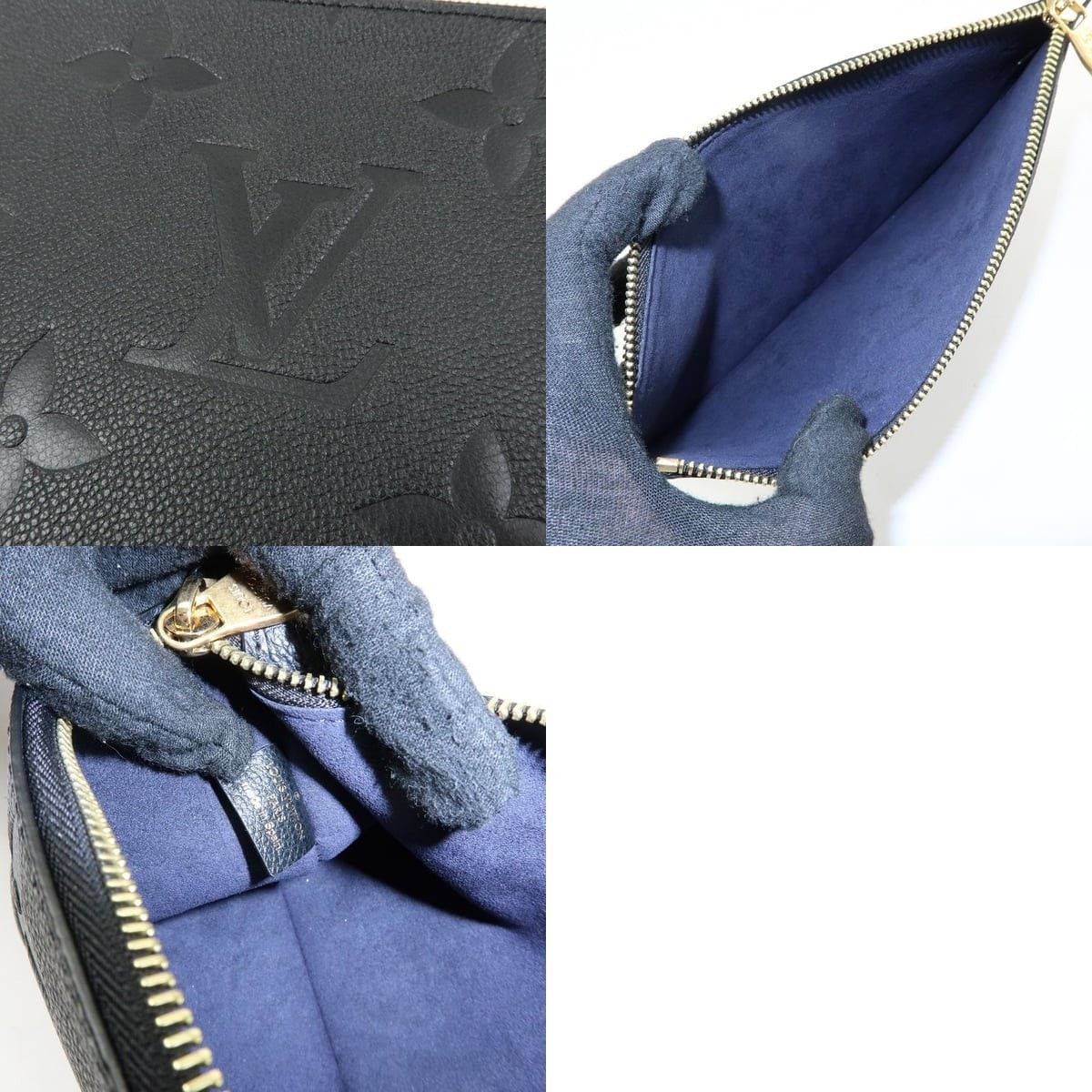 Louis Vuitton Louis Vuitton Empreinte Pouch Calfskin Pochette Black Size ONE SIZE - 6 Thumbnail