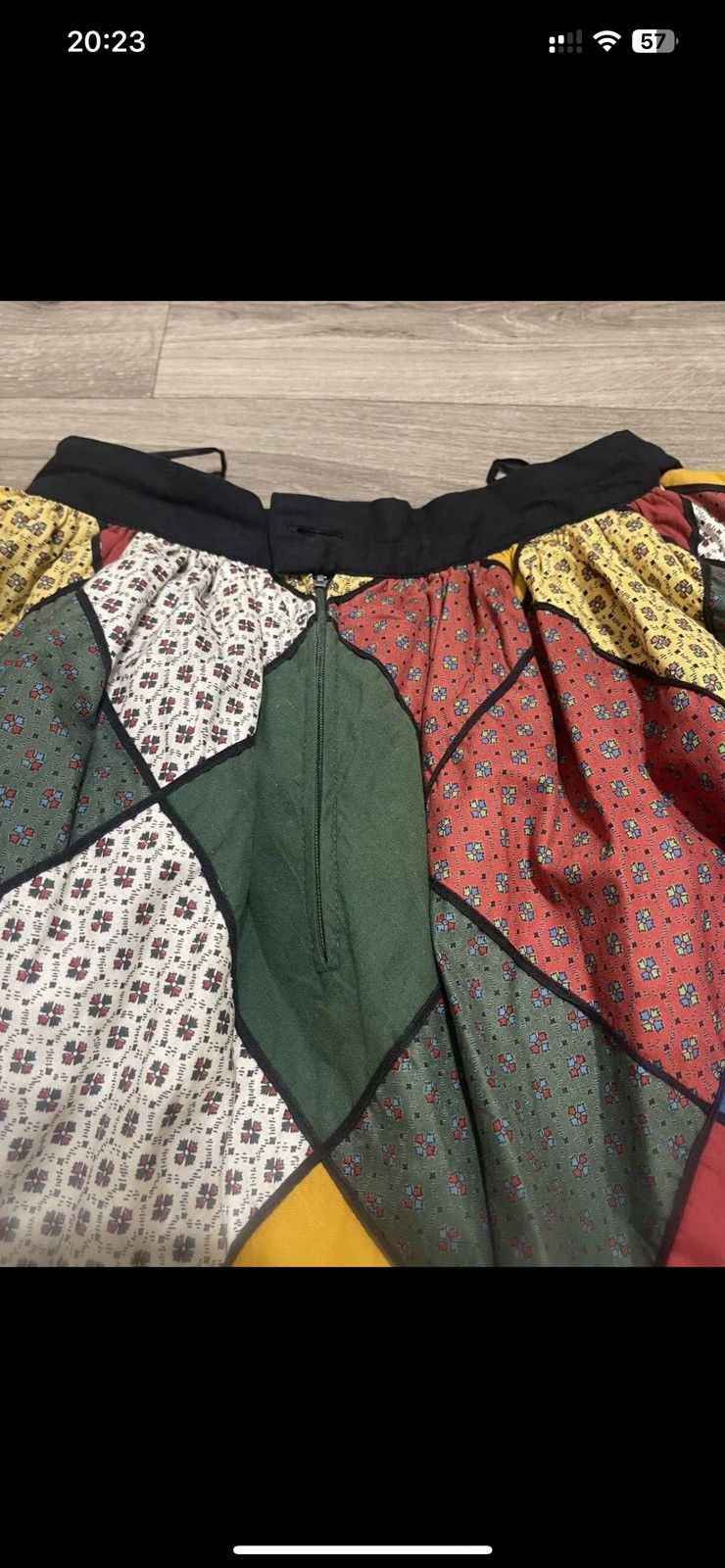 Vintage Souleiado Vintage 70s French Patchwork Maxi Skirt size S Size 24" / US 00 / IT 34 - 13 Thumbnail