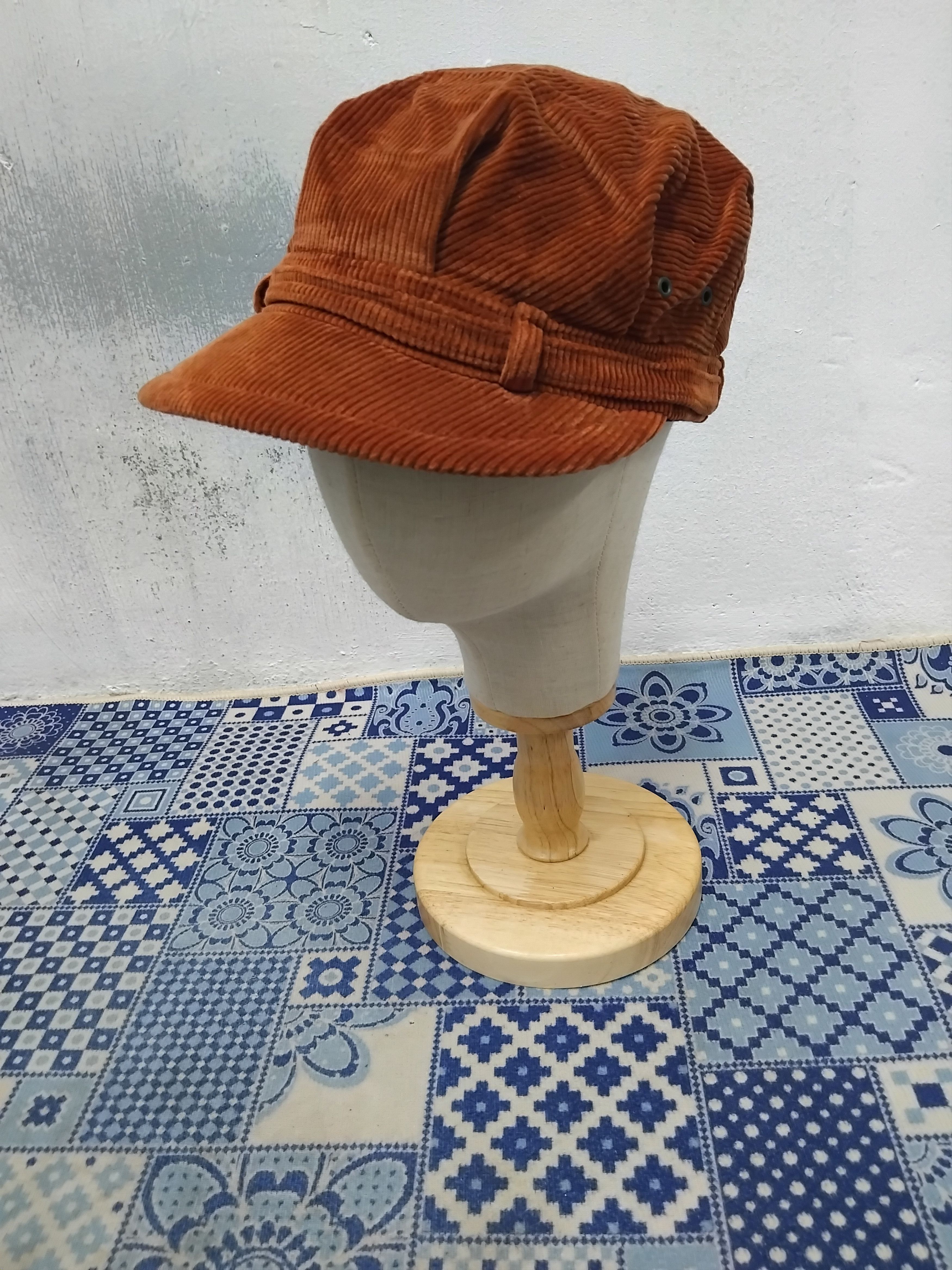 Japanese Brand 💥Relacher cudroy peach colour cap Size ONE SIZE - 1 Thumbnail