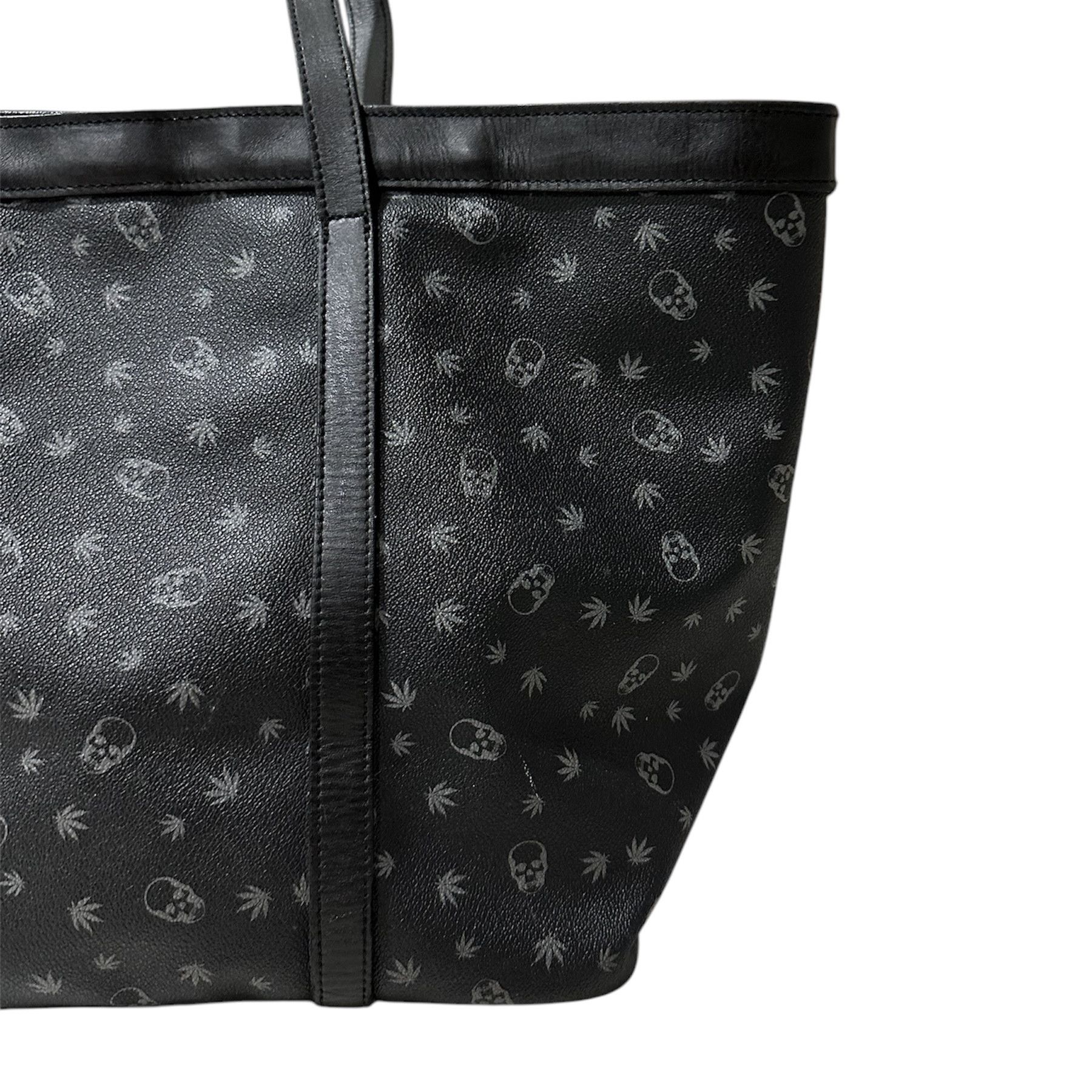 Lucien Pellat-Finet 🔥LPF Skull Hemp Leather Tote Bag Size ONE SIZE - 5 Thumbnail