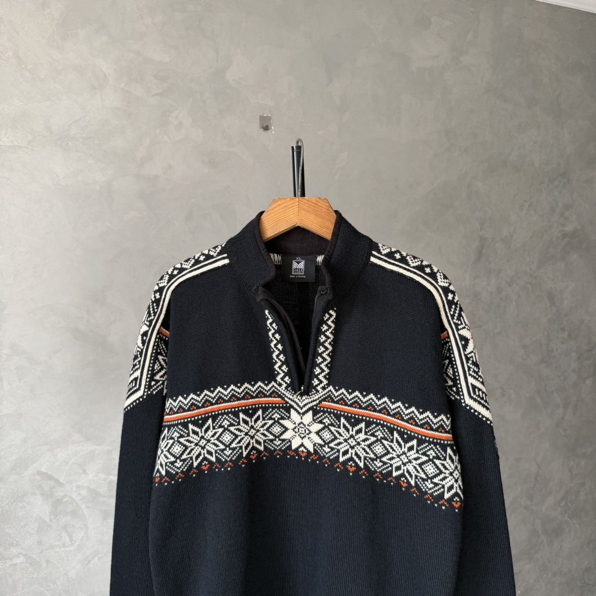 Dale Of Norway Dale Of Norway Team Norge 2011 Holmenkollen Wool Zip Sweater Size US XL / EU 56 / 4 - 4 Thumbnail