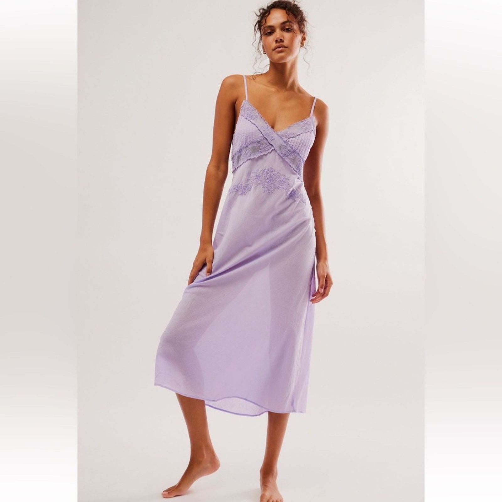 Free People NWOT free people goin steady slip dress Size S / US 4 / IT 40 - 5 Thumbnail