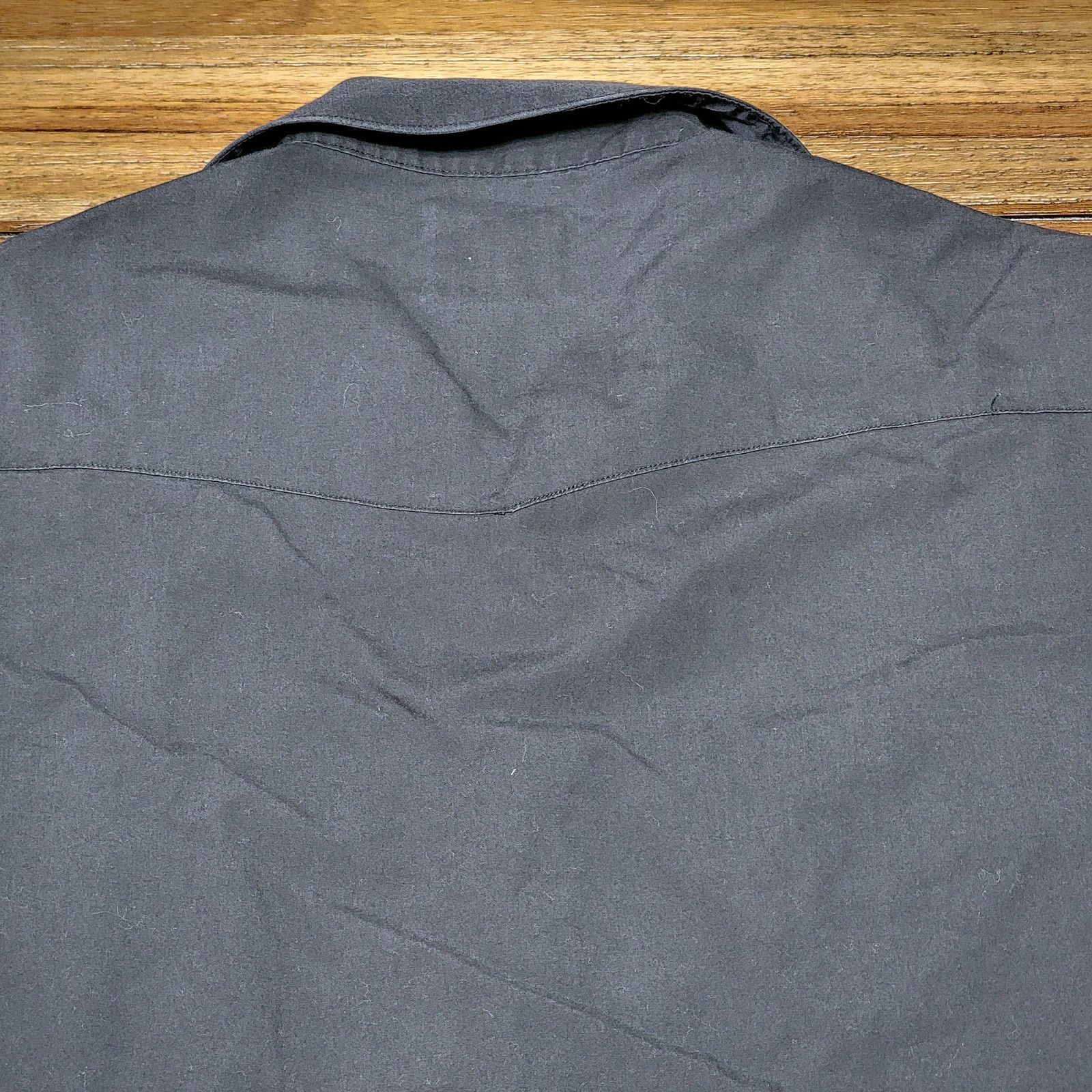 Wrangler Wrangler LS Black Pearl Snap Western Shirt - Size 16 - 34 Size US XL / EU 56 / 4 - 4 Thumbnail