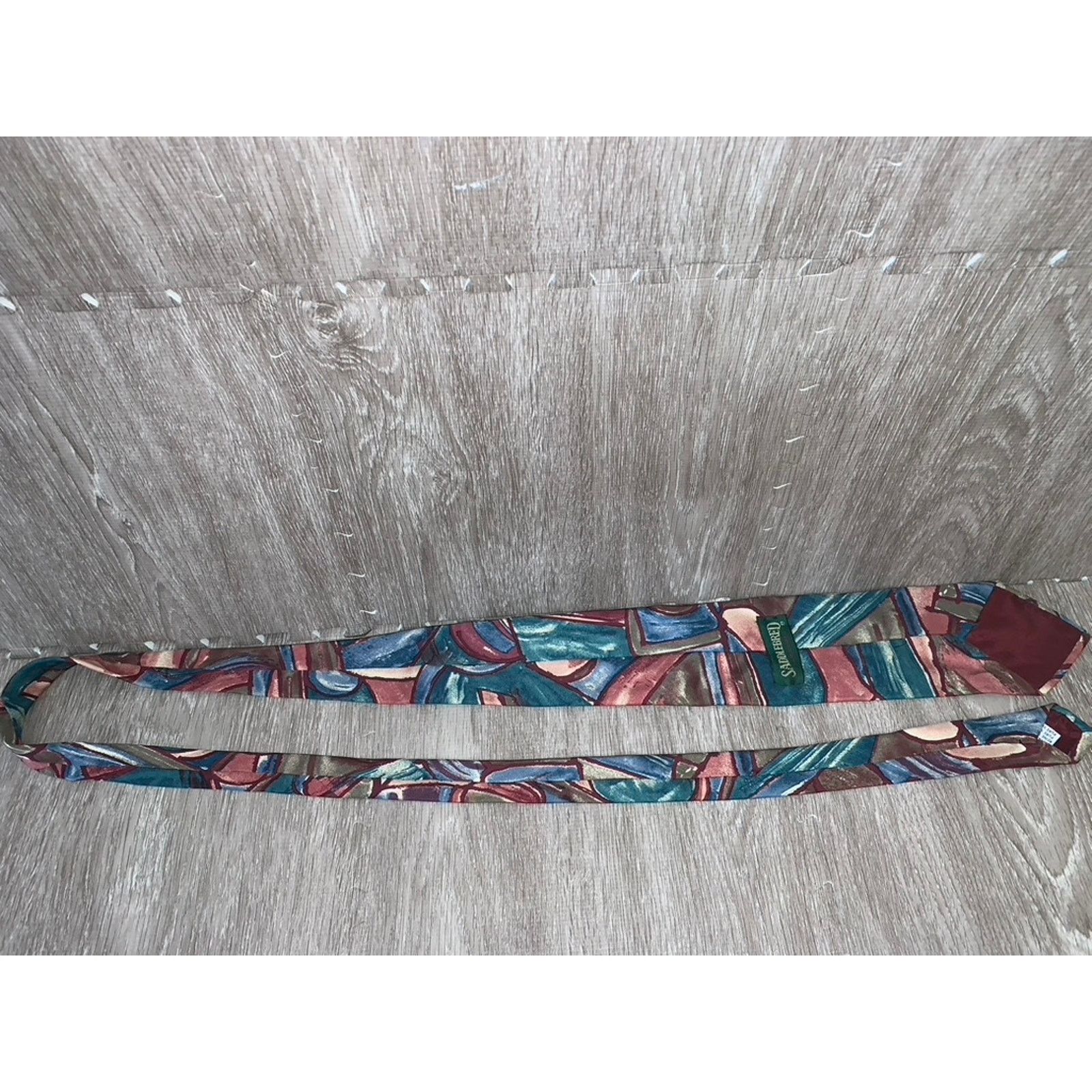 Saddlebred Saddlebred Men's Designer Striped Tie Set Multicolor 5 Piece Size ONE SIZE - 15 Thumbnail