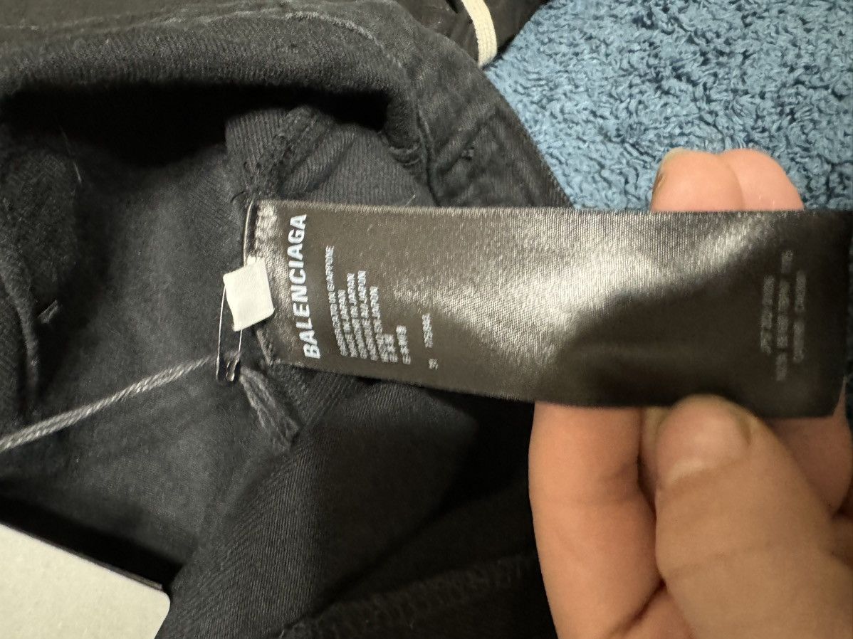 Balenciaga Balenciaga SS22 Black Raver Jeans Size US 31 - 8 Thumbnail