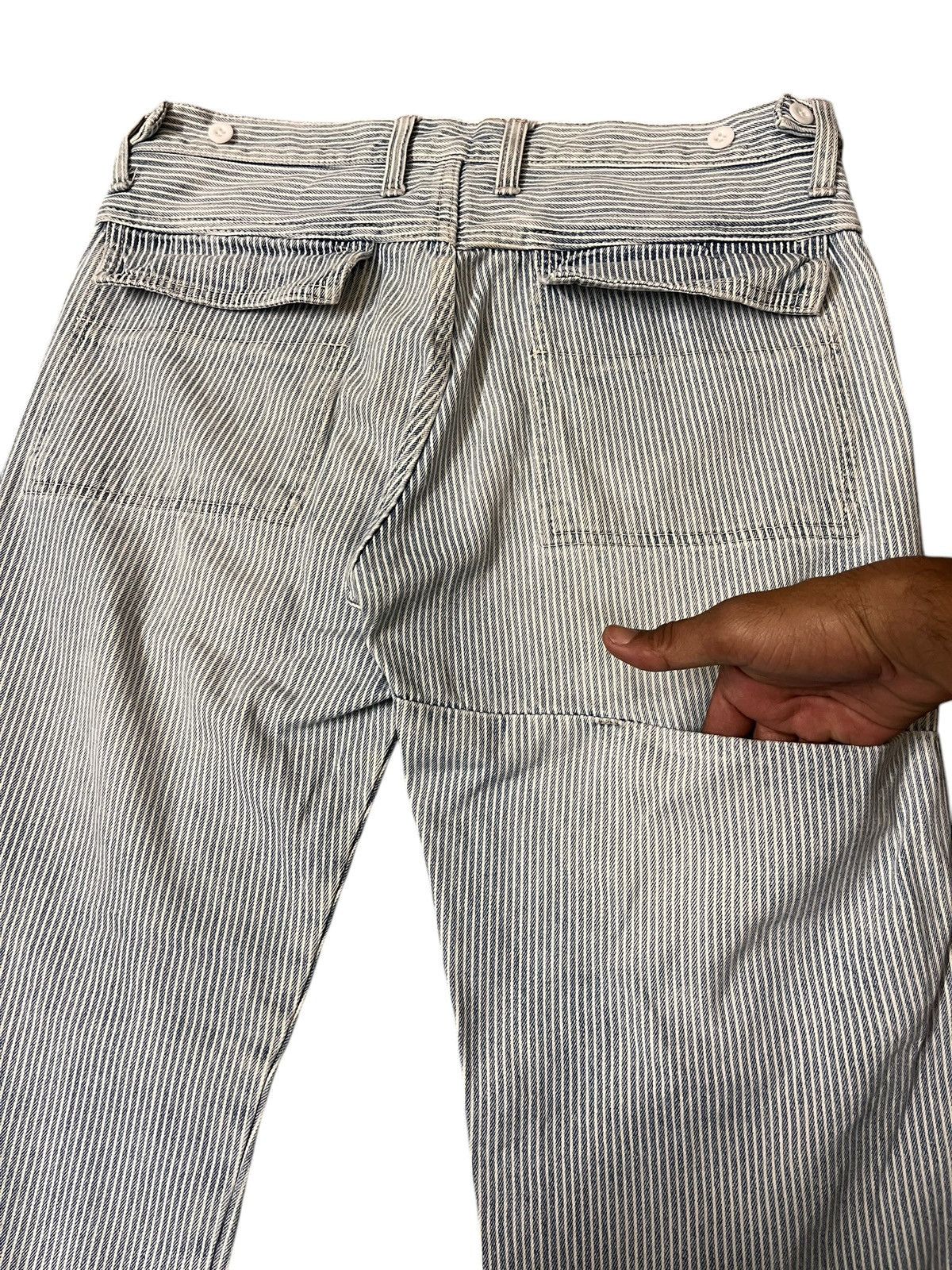 Japanese Brand Japanese Brand RNA StripeTrousers Size US 33 - 10 Thumbnail