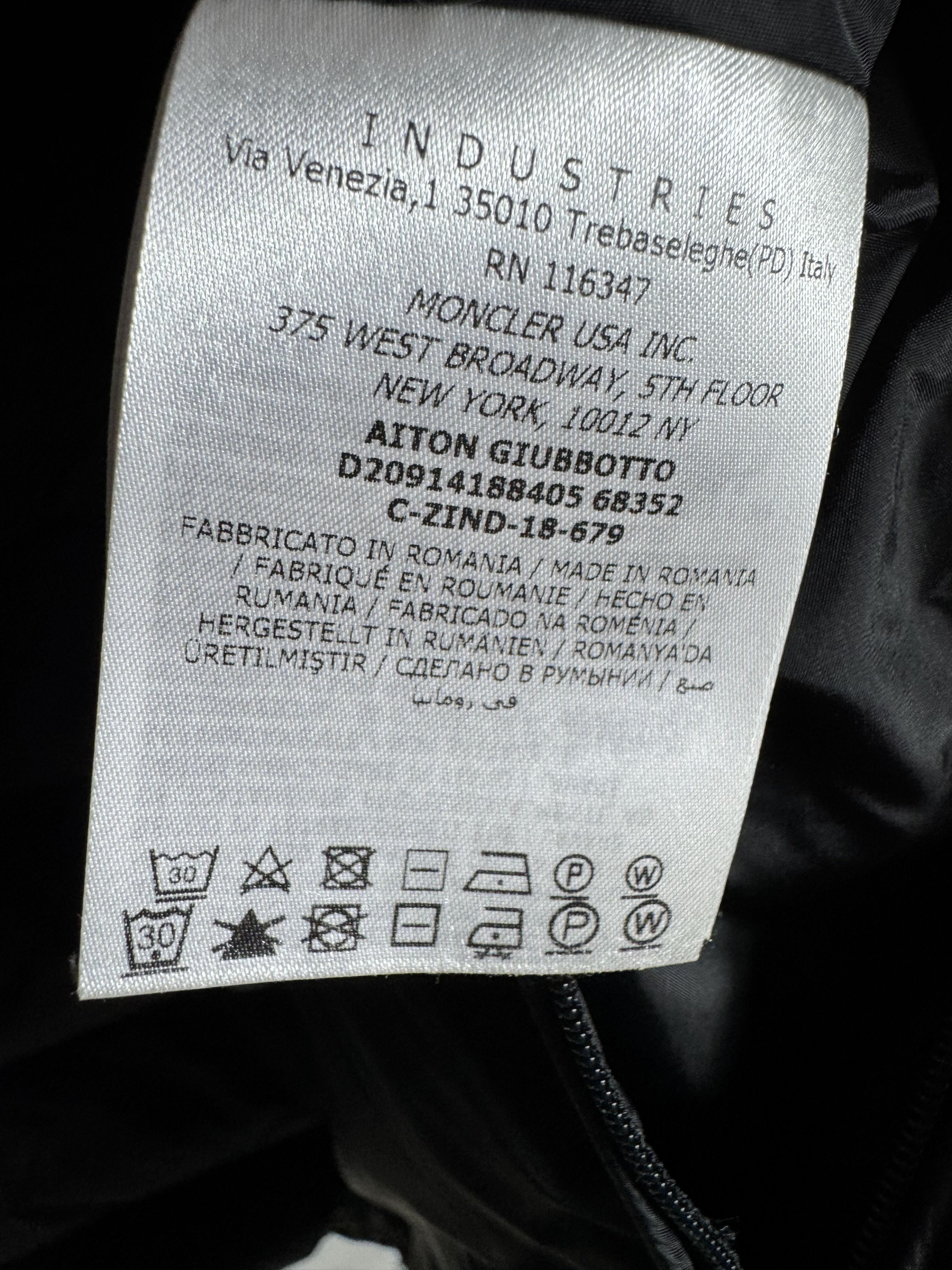 Moncler Moncler Aiton Jacket Size US XL / EU 56 / 4 - 8 Thumbnail