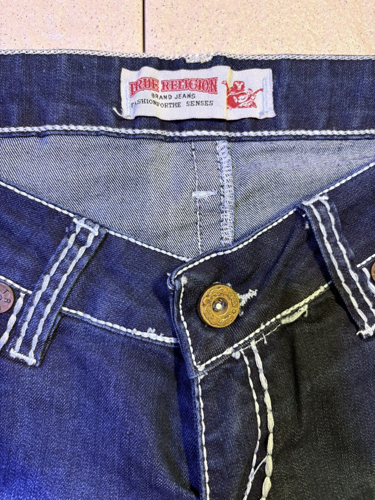 True Religion Vintage True Religion Women's Joey Jeans Made in USA Y2K Size 32" / US 10 / IT 46 - 7 Thumbnail
