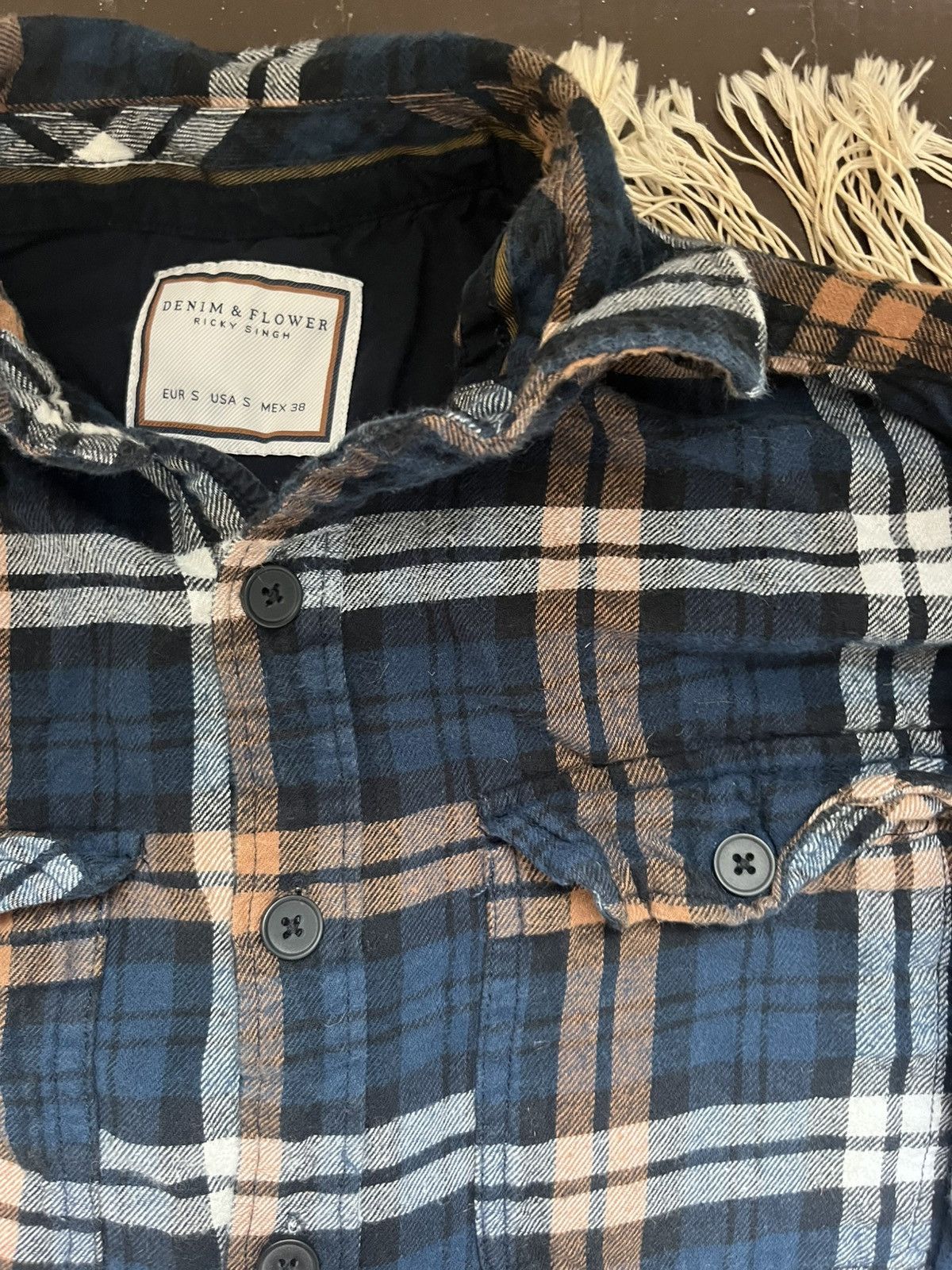 Denim & Flower Denim & Flower(Ricky Singh) Flannel Size US S / EU 44-46 / 1 - 3 Thumbnail