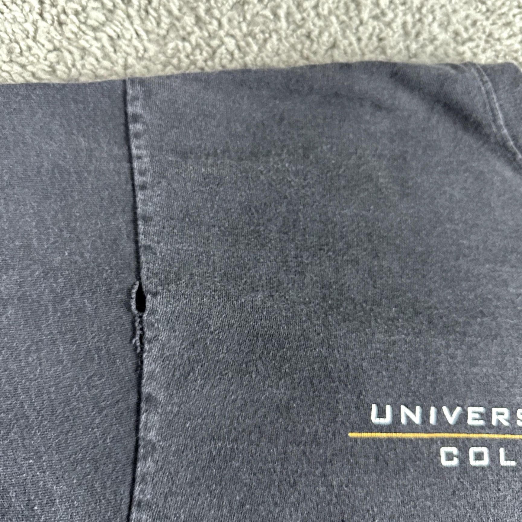 Vintage VINTAGE University Central Florida Shirt Mens Large Black UCF College of Education Graphic Tee Size US L / EU 52-54 / 3 - 5 Thumbnail