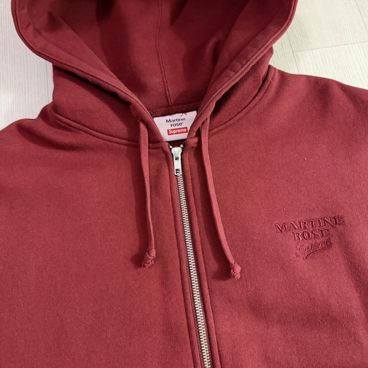 Supreme x Martine Rose Towel Hood Zip-up