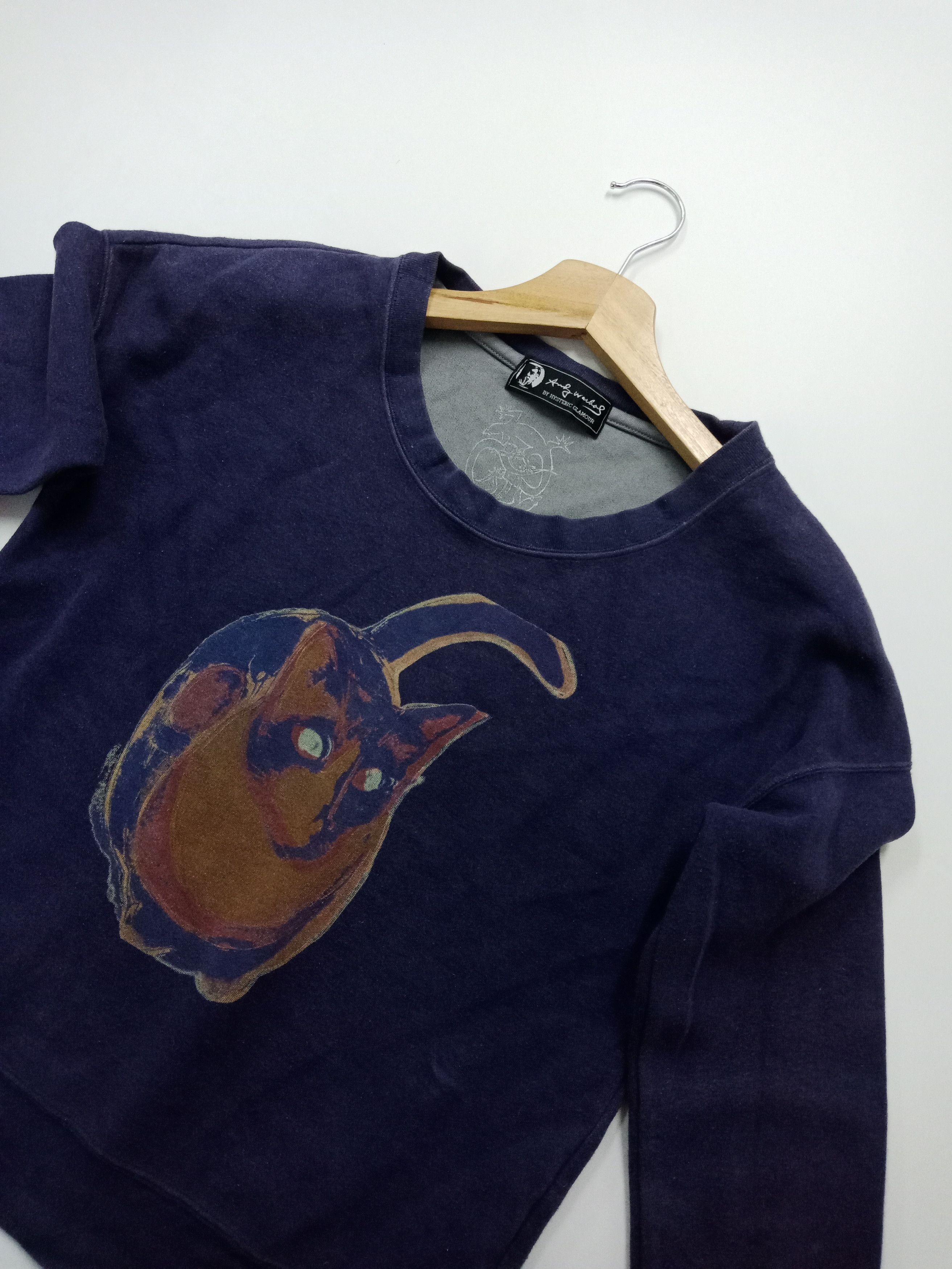 Andy Warhol × Hysteric Glamour Hysteric Glamour X Andy Warhol Cat Photograph #C Size US M / EU 48-50 / 2 - 3 Thumbnail